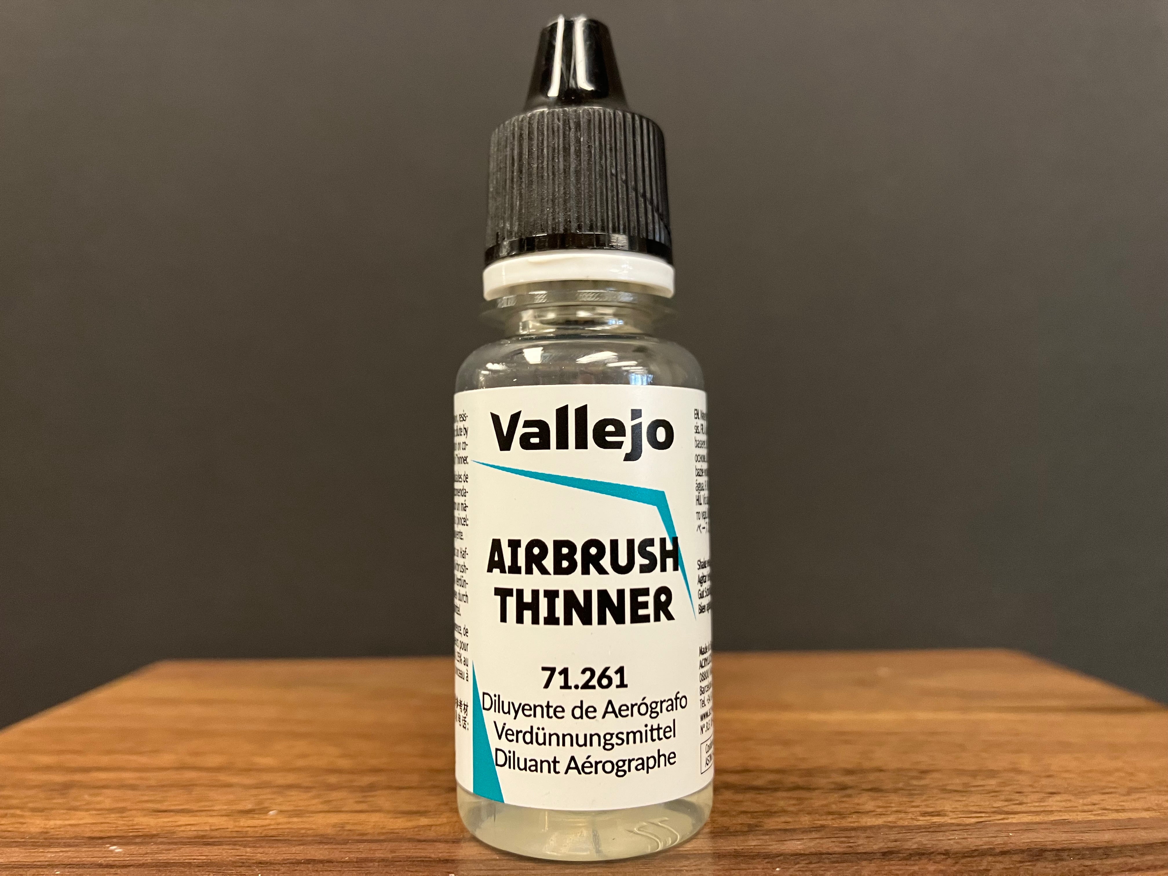 Auxiliary Products: Airbrush Thinner [噴塗溶劑 稀釋劑 稀釋液]