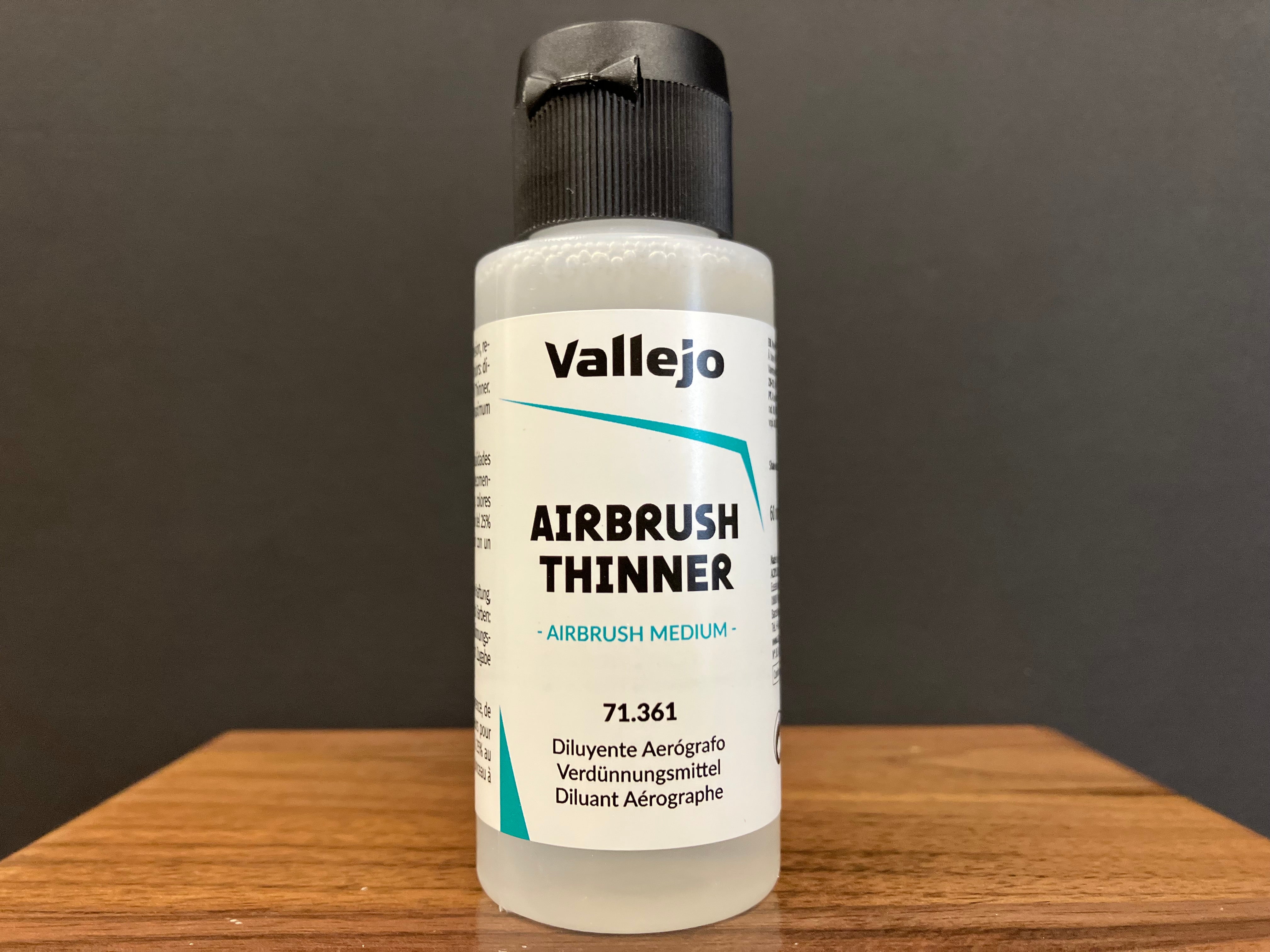 Auxiliary Products: Airbrush Thinner [噴塗溶劑 稀釋劑 稀釋液]