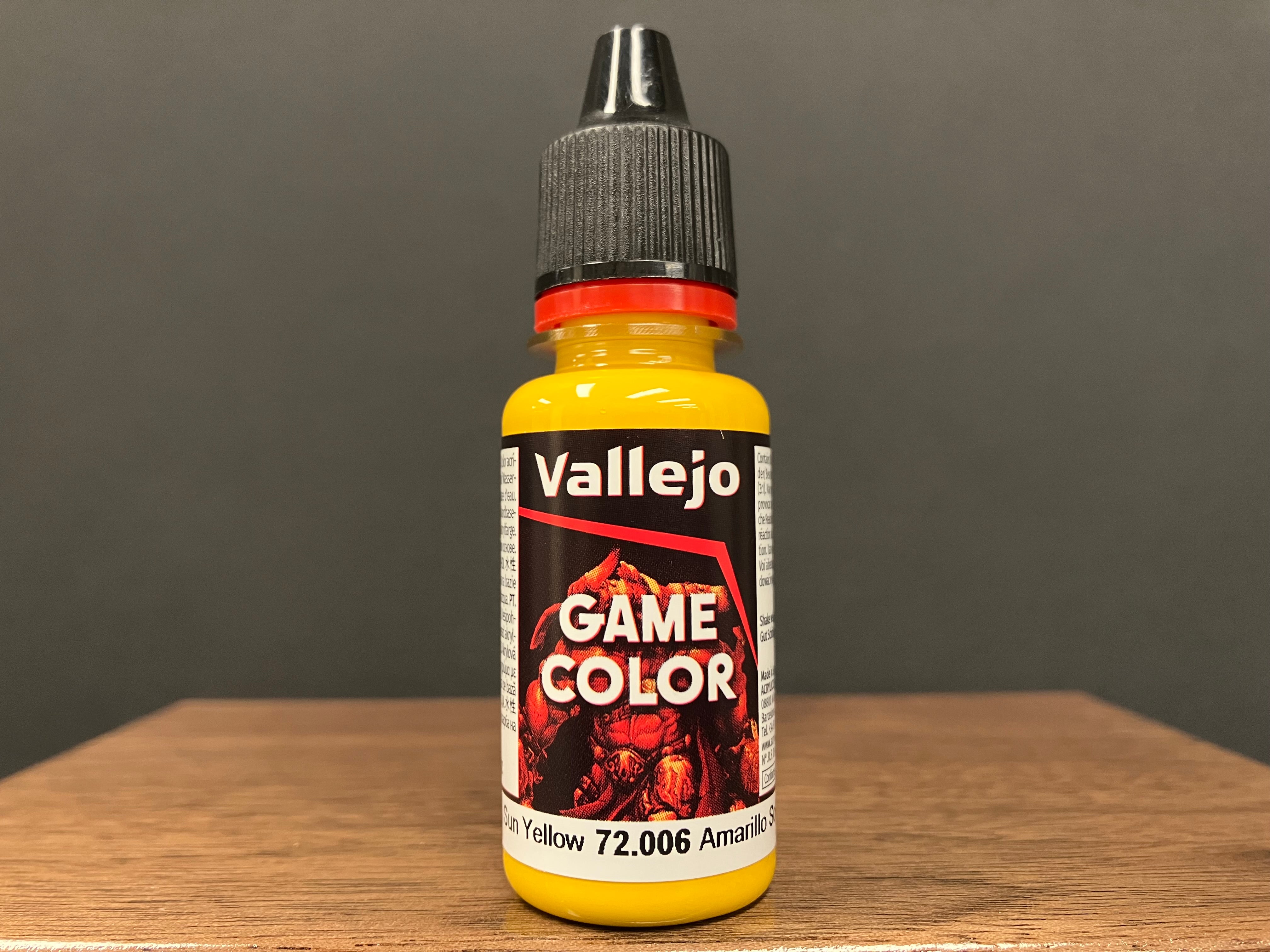 Game Color - New Range: Sun Yellow