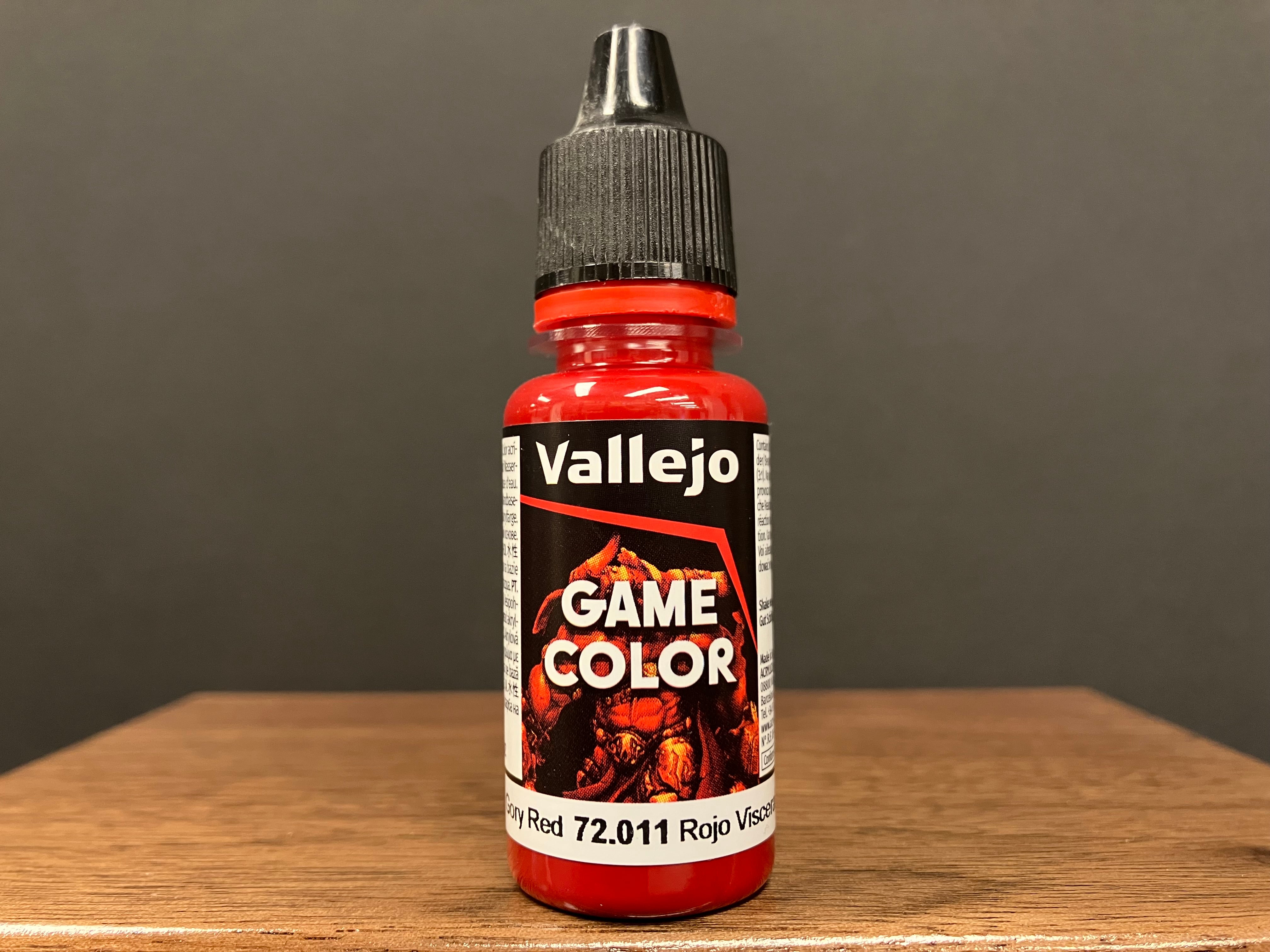 Game Color - New Range: Gory Red