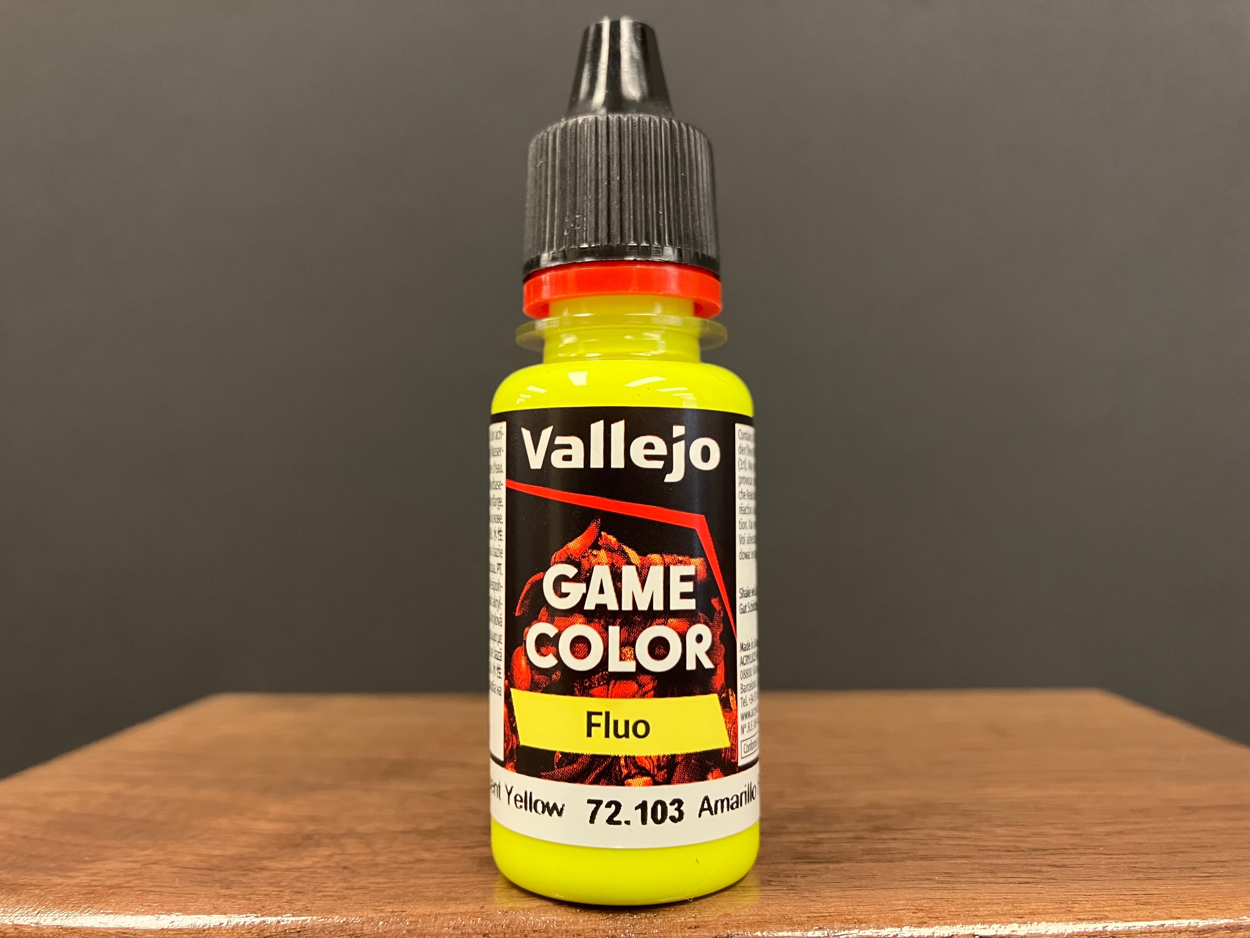 Game Color - New Range: Fluorescent Yellow (Fluo)