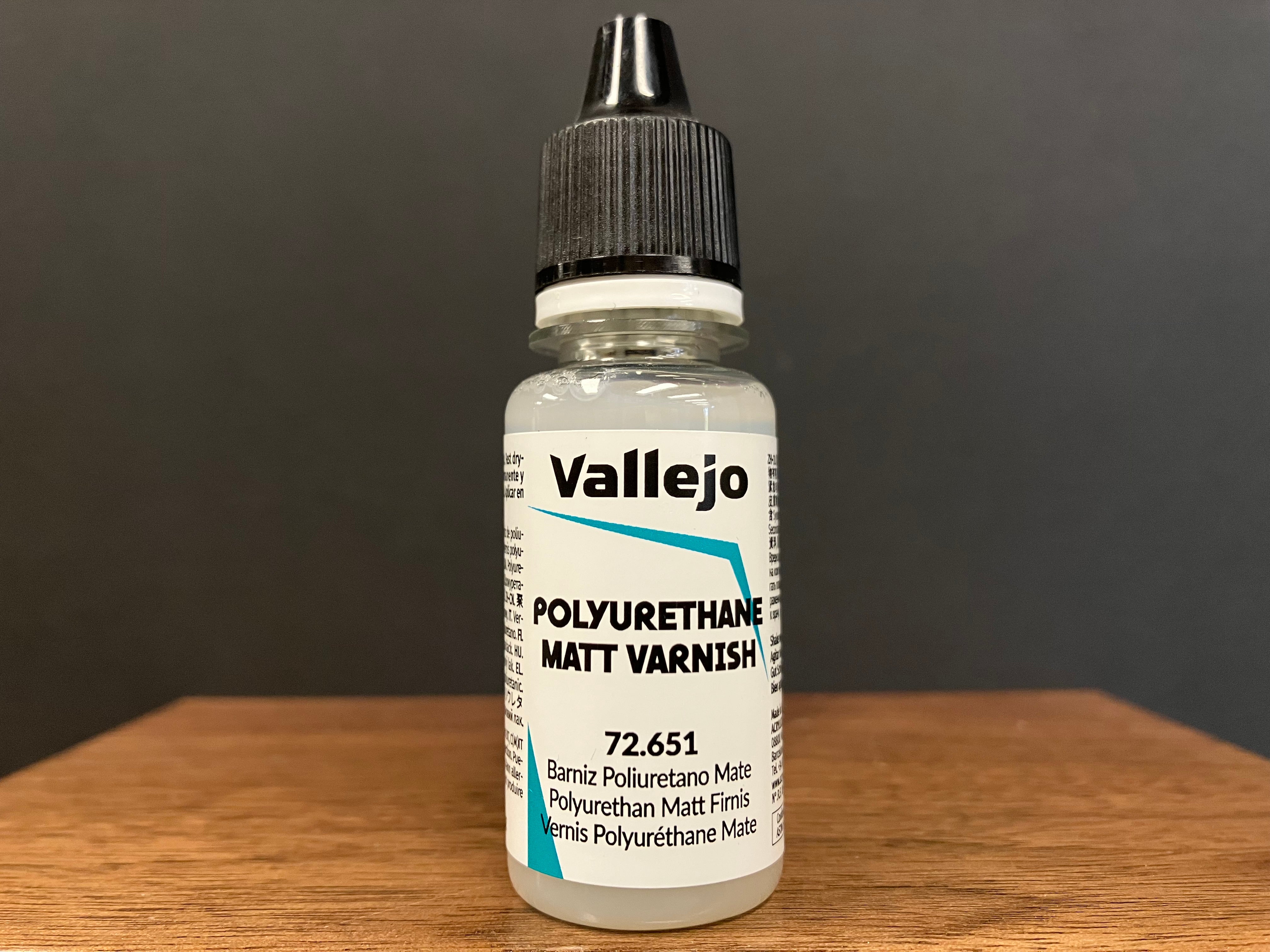 Auxiliary Products: Matt Polyurethane Varnish [水性聚氨酯透明保護漆 ~ 防刮/抗UV - 消光啞透明]