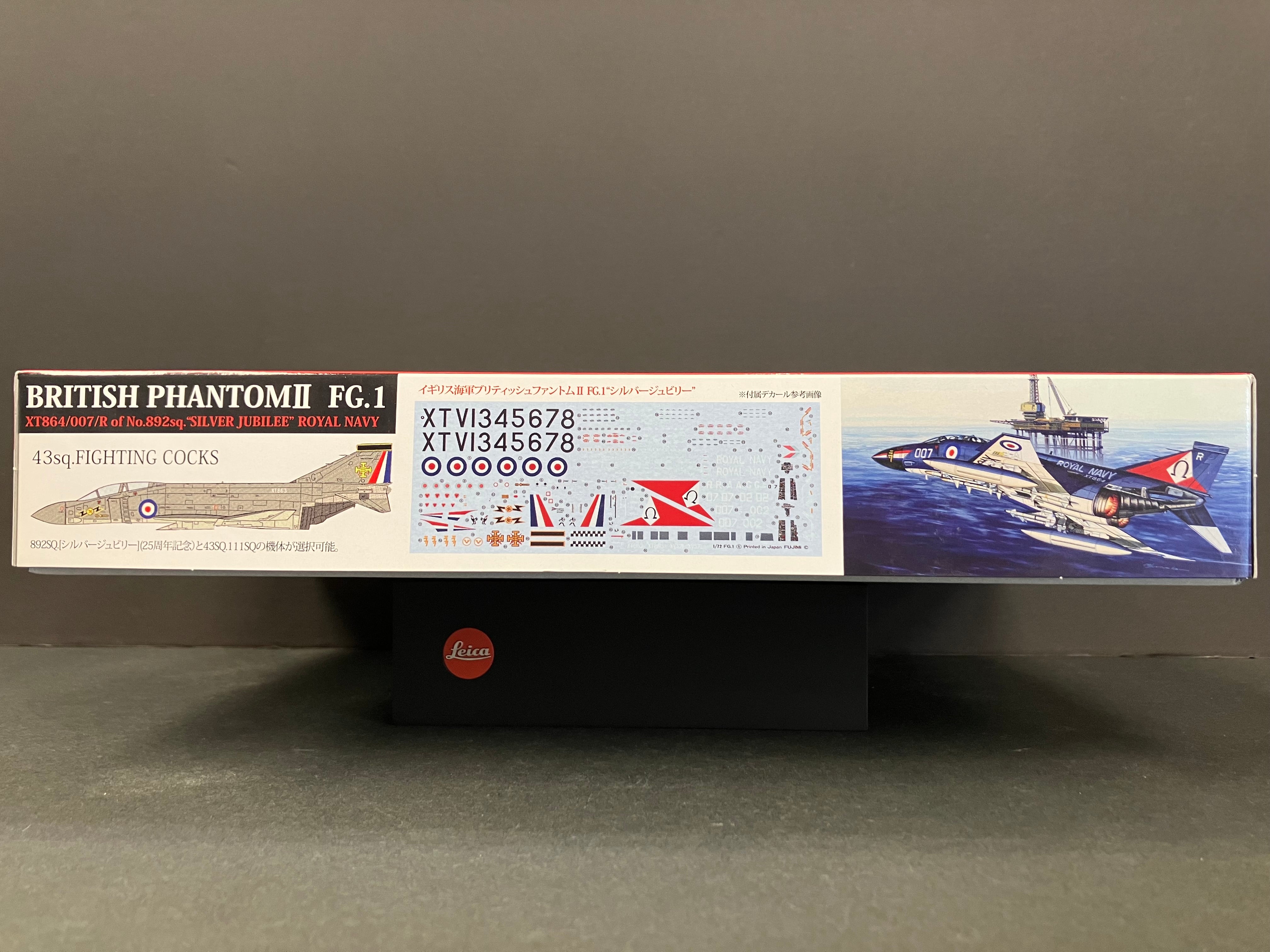 No. F-59 1/72 Scale British Phantom II FG.1 (F-4K) XT864/007/R of No. 892SQ. “︁Year 1977 Queen's Silver Jubilee”︁ Royal Navy