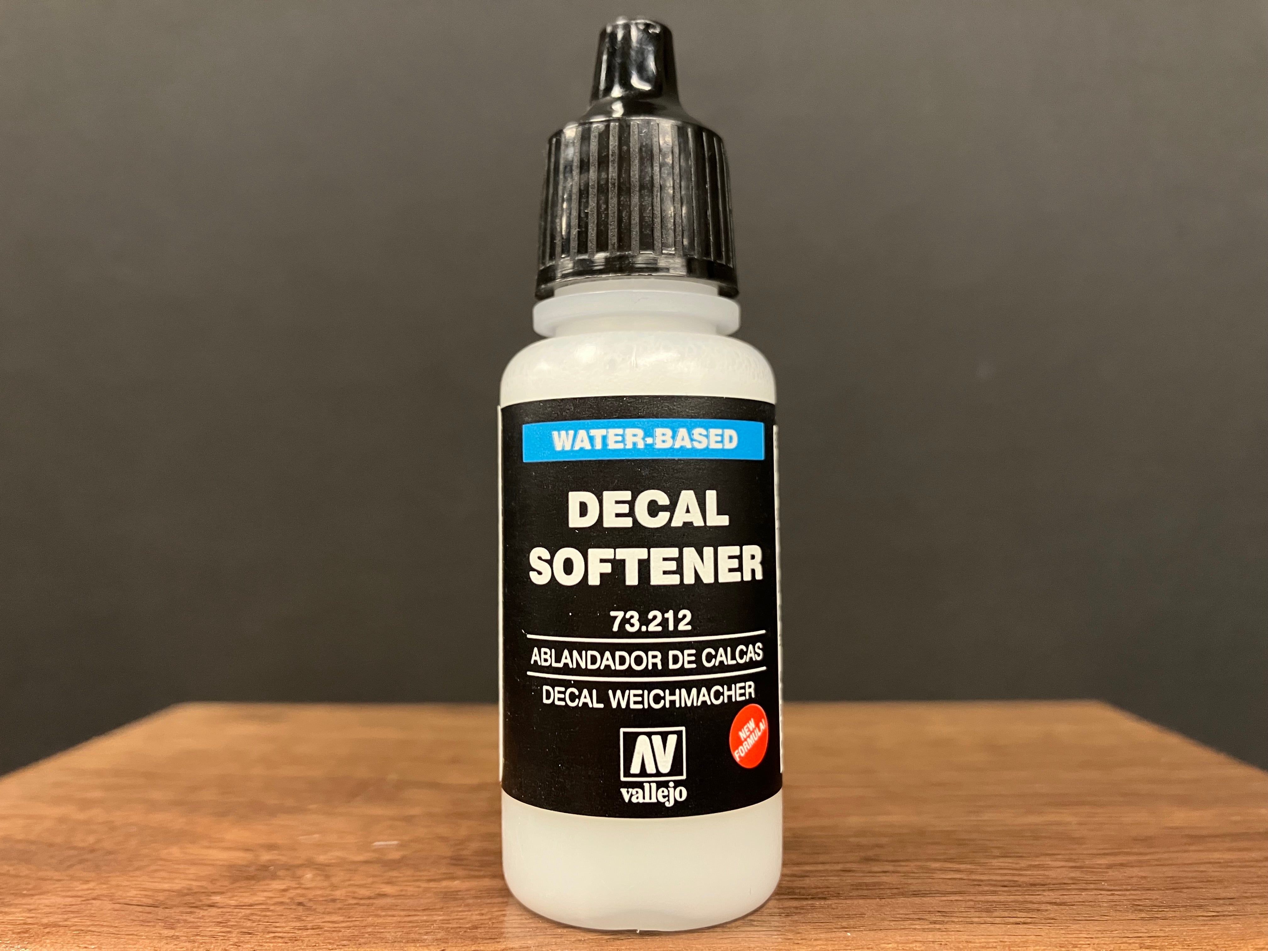 Auxiliary Products: Decal Softener [水貼軟化劑]