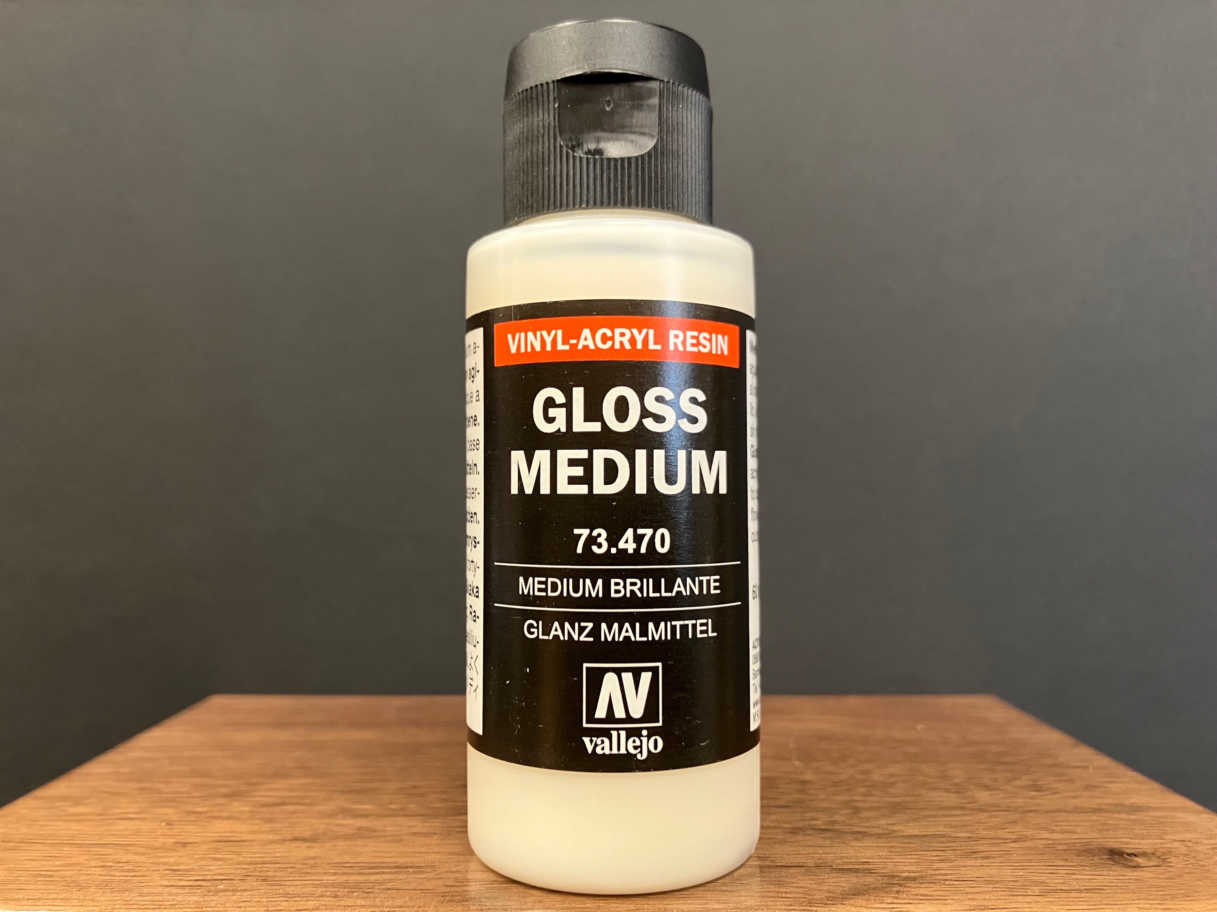 Auxiliary Products: Gloss Medium [筆塗亮光澤添加劑]