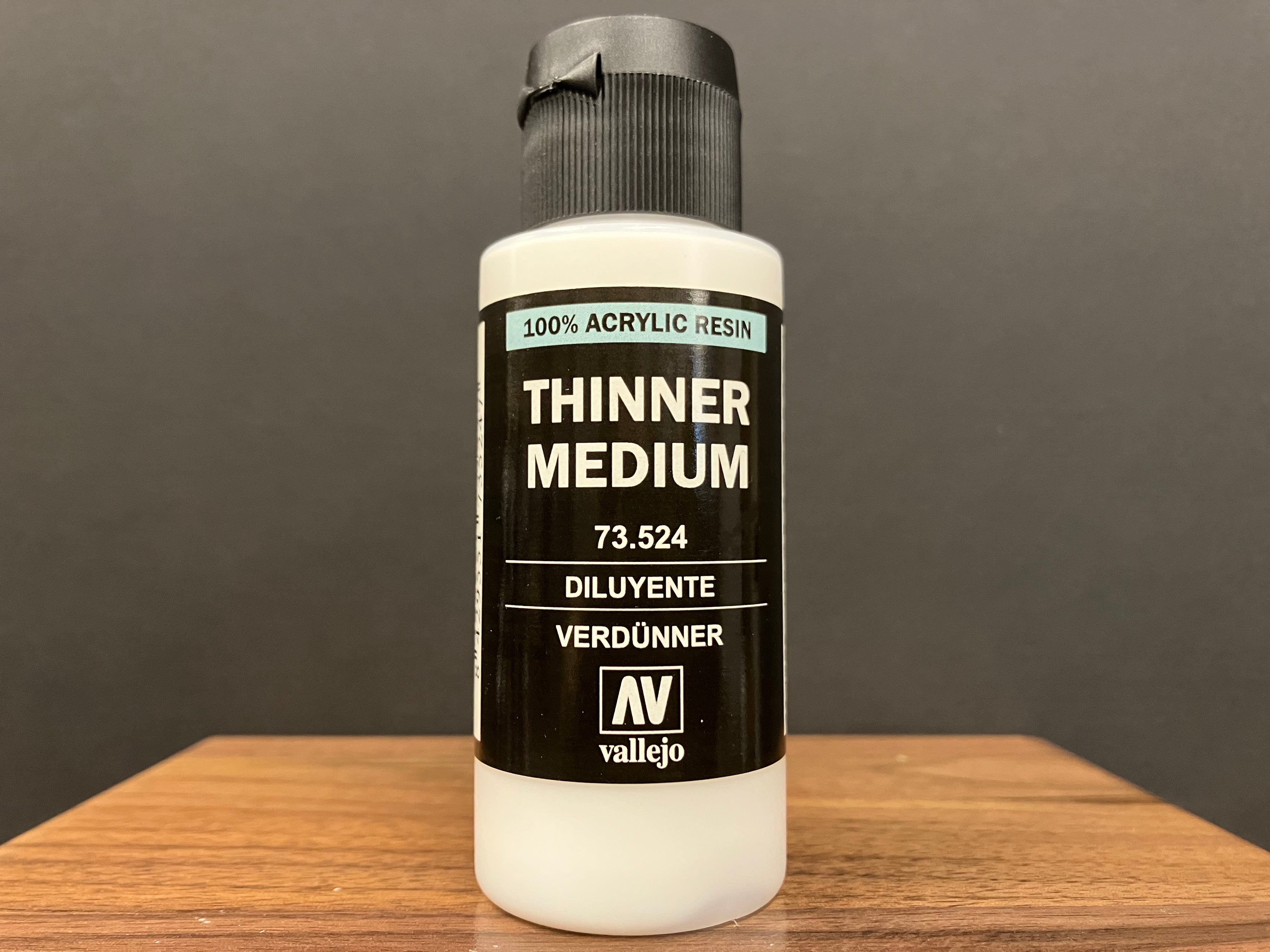 Auxiliary Products: Thinner Medium [筆塗稀釋液]