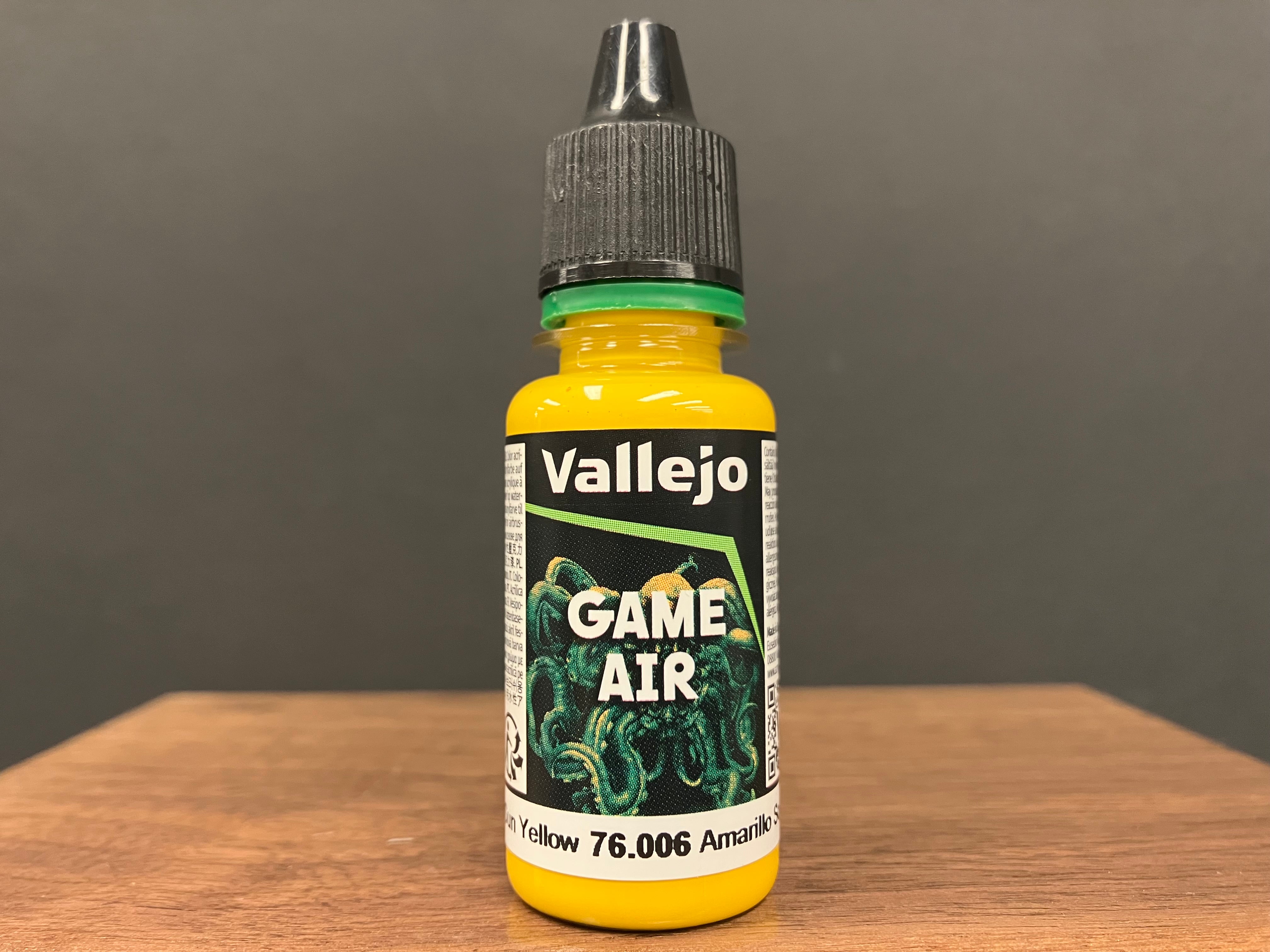 Game Air - New Range: Sun Yellow