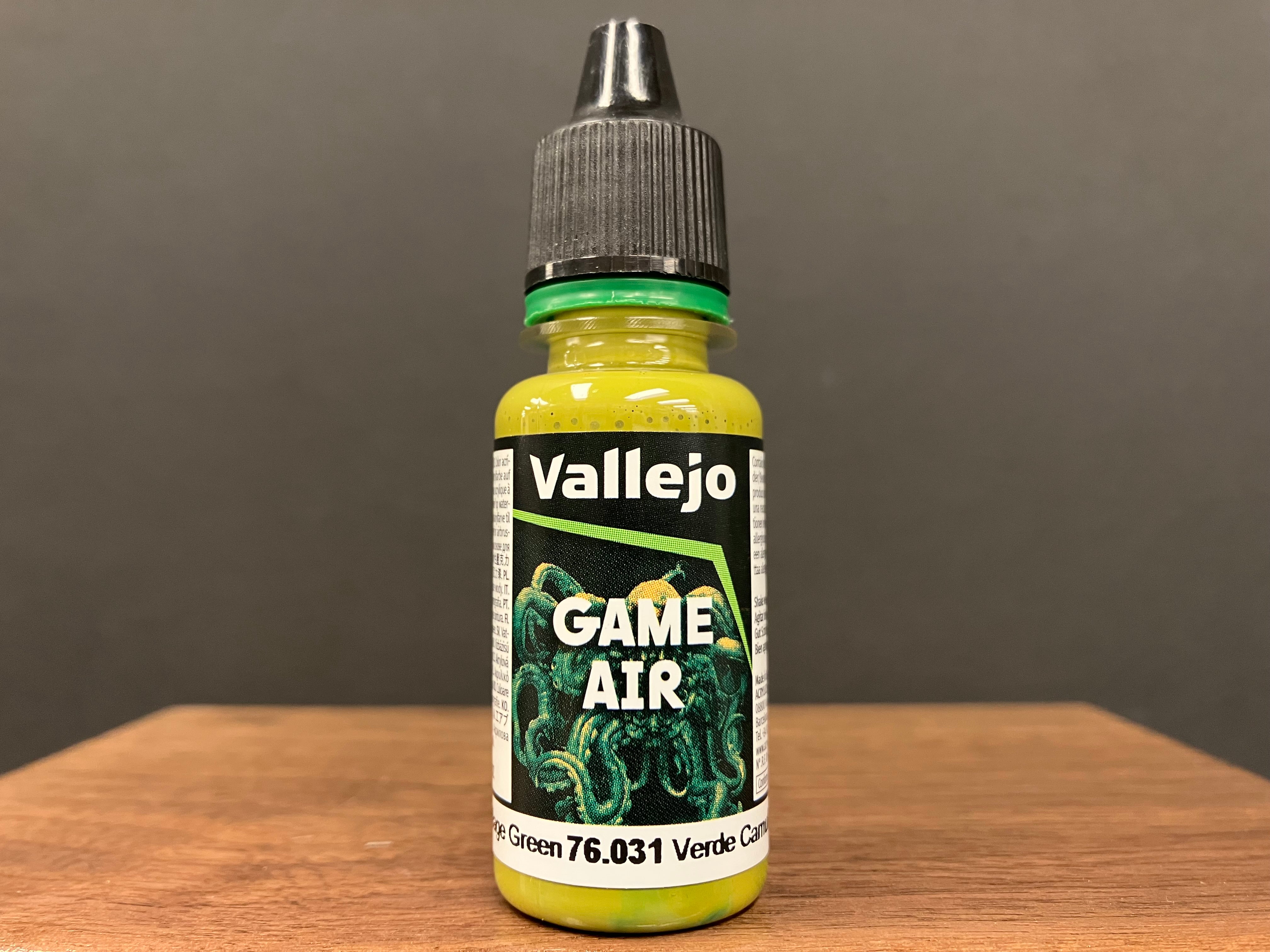 Game Air - New Range: Camouflage Green