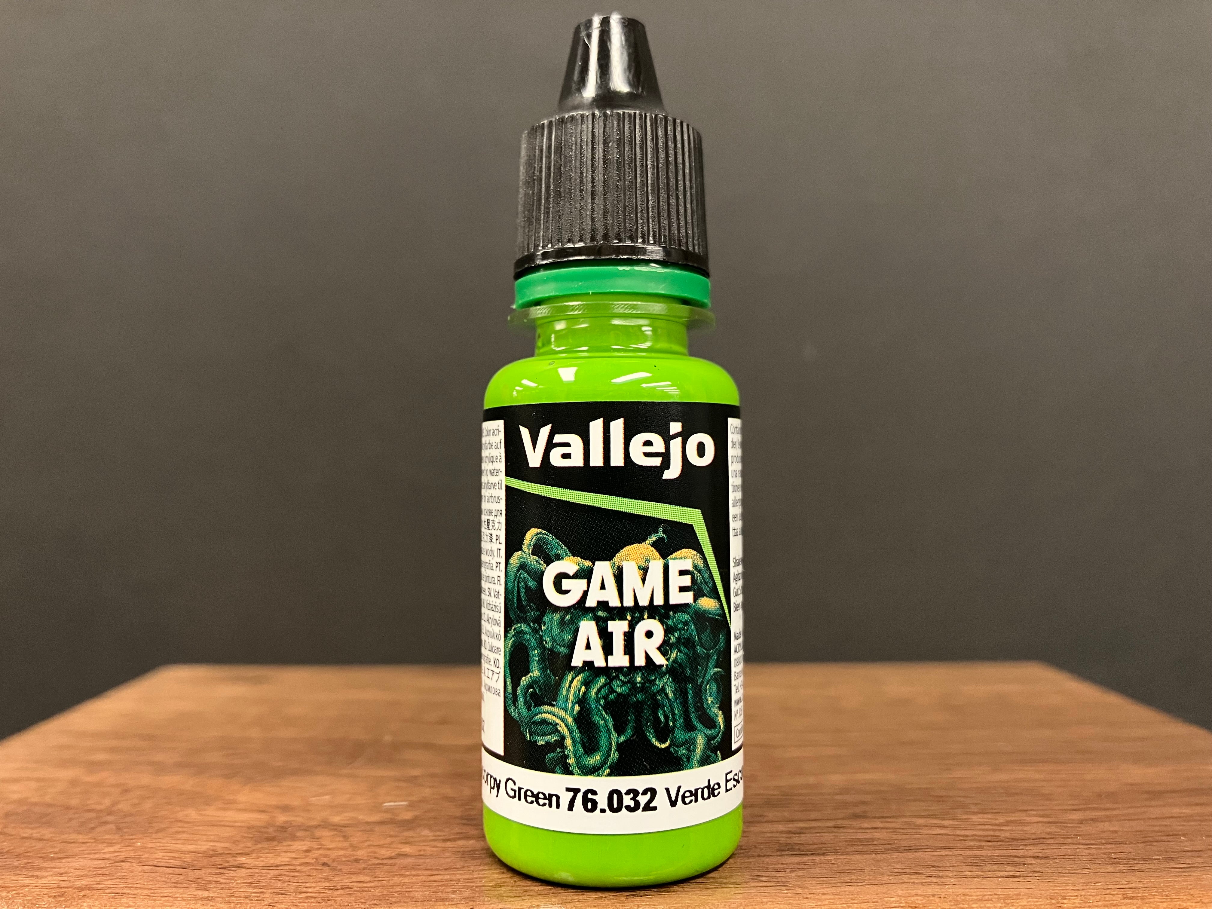 Game Air - New Range: Scorpy Green