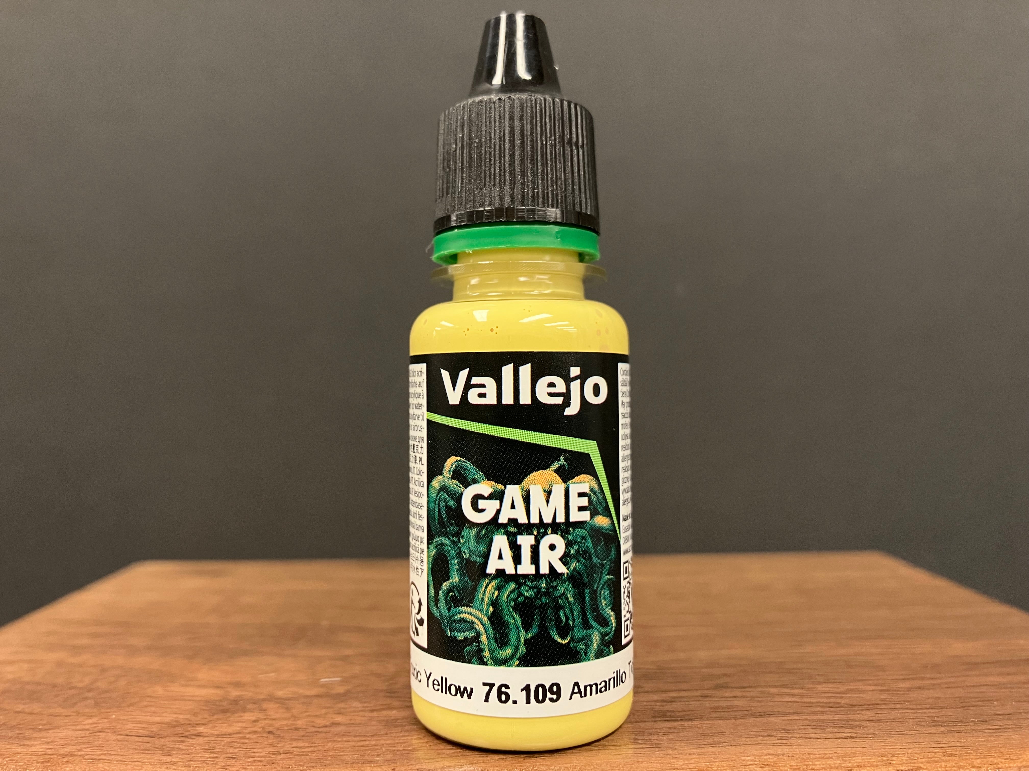 Game Air - New Range: Toxic Yellow