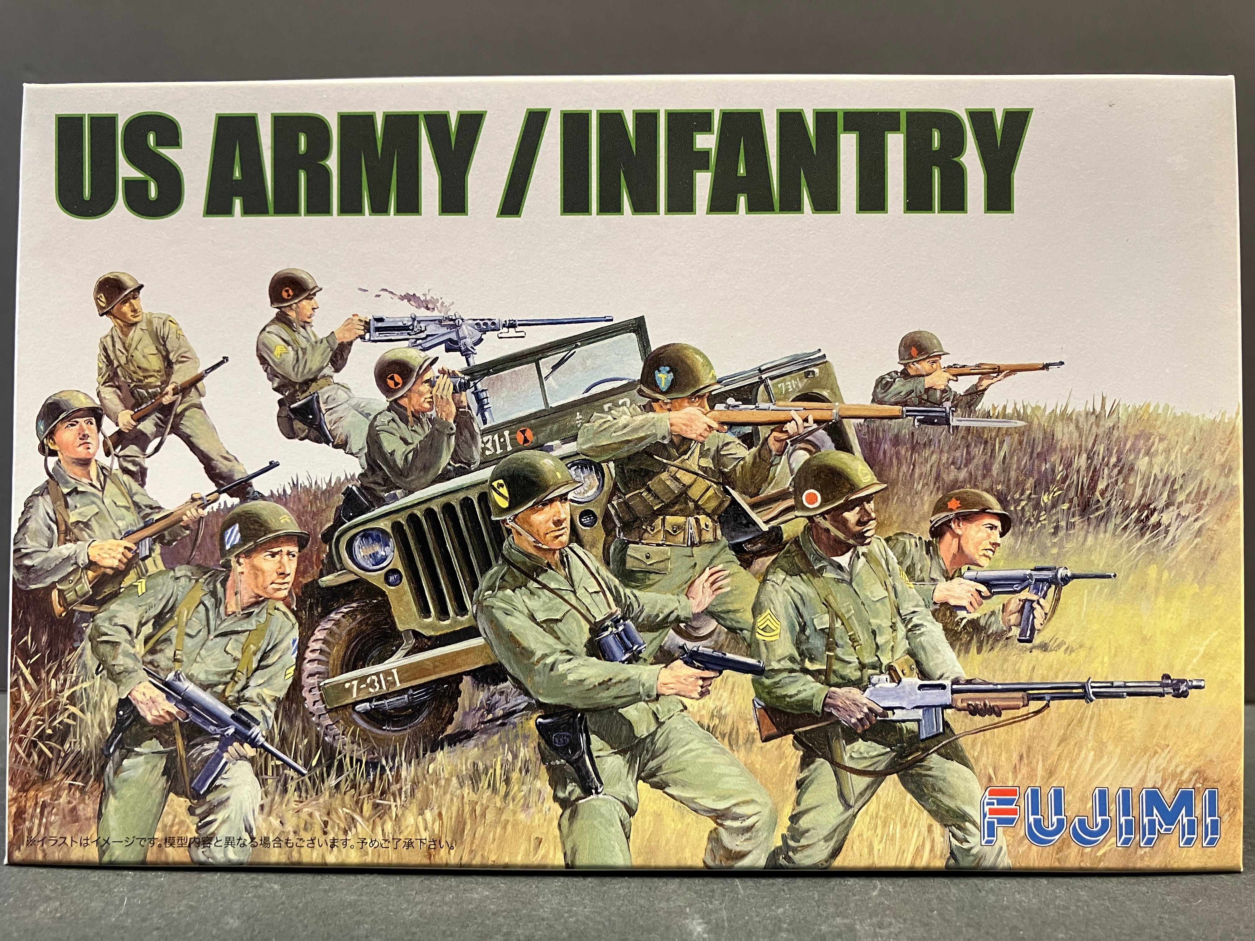 No. WA-27 World Armor Series 1/76 Scale U.S. Army Infantry [美國陸軍步兵套裝]