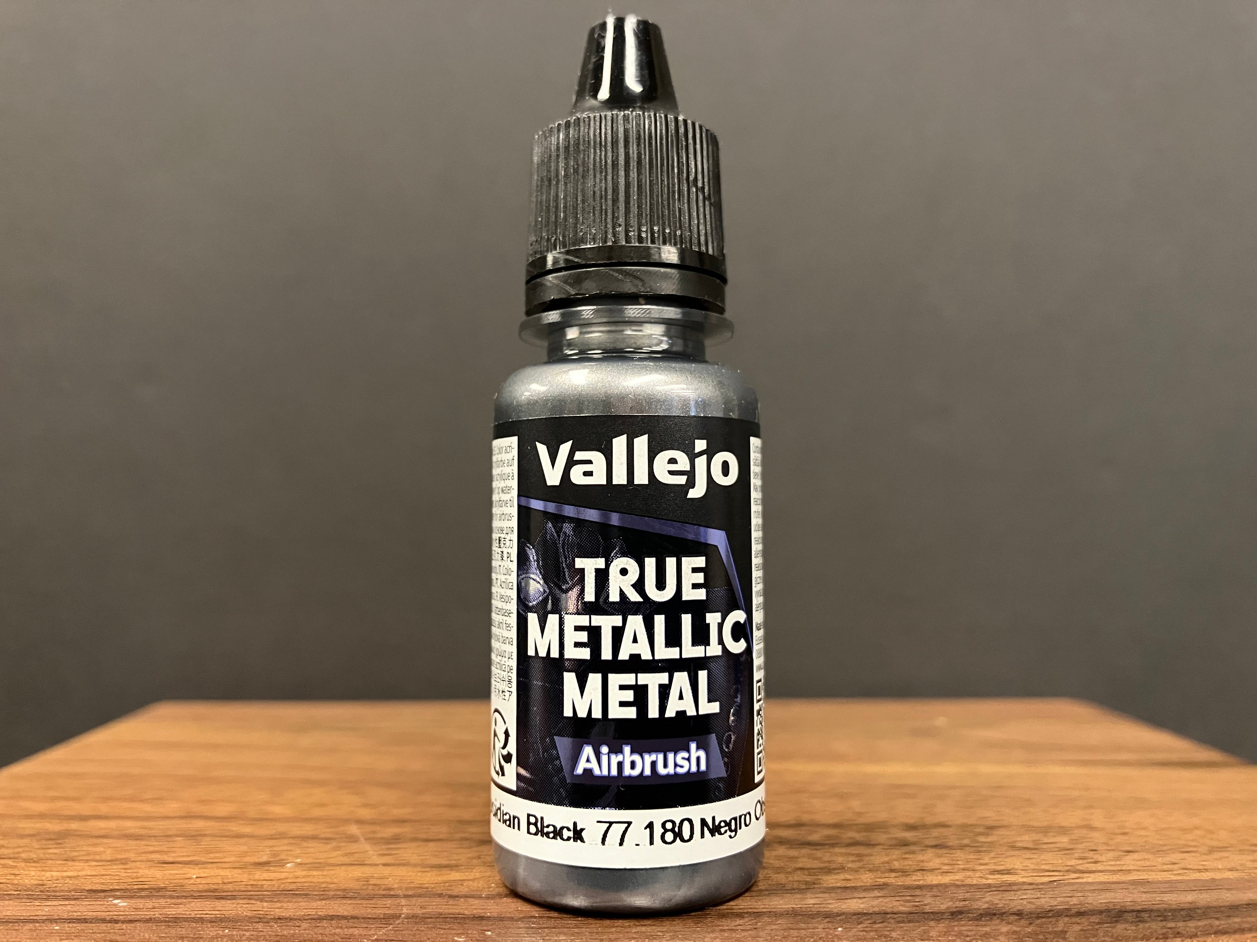 True Metallic Metal - Obsidian Black [Airbrush]