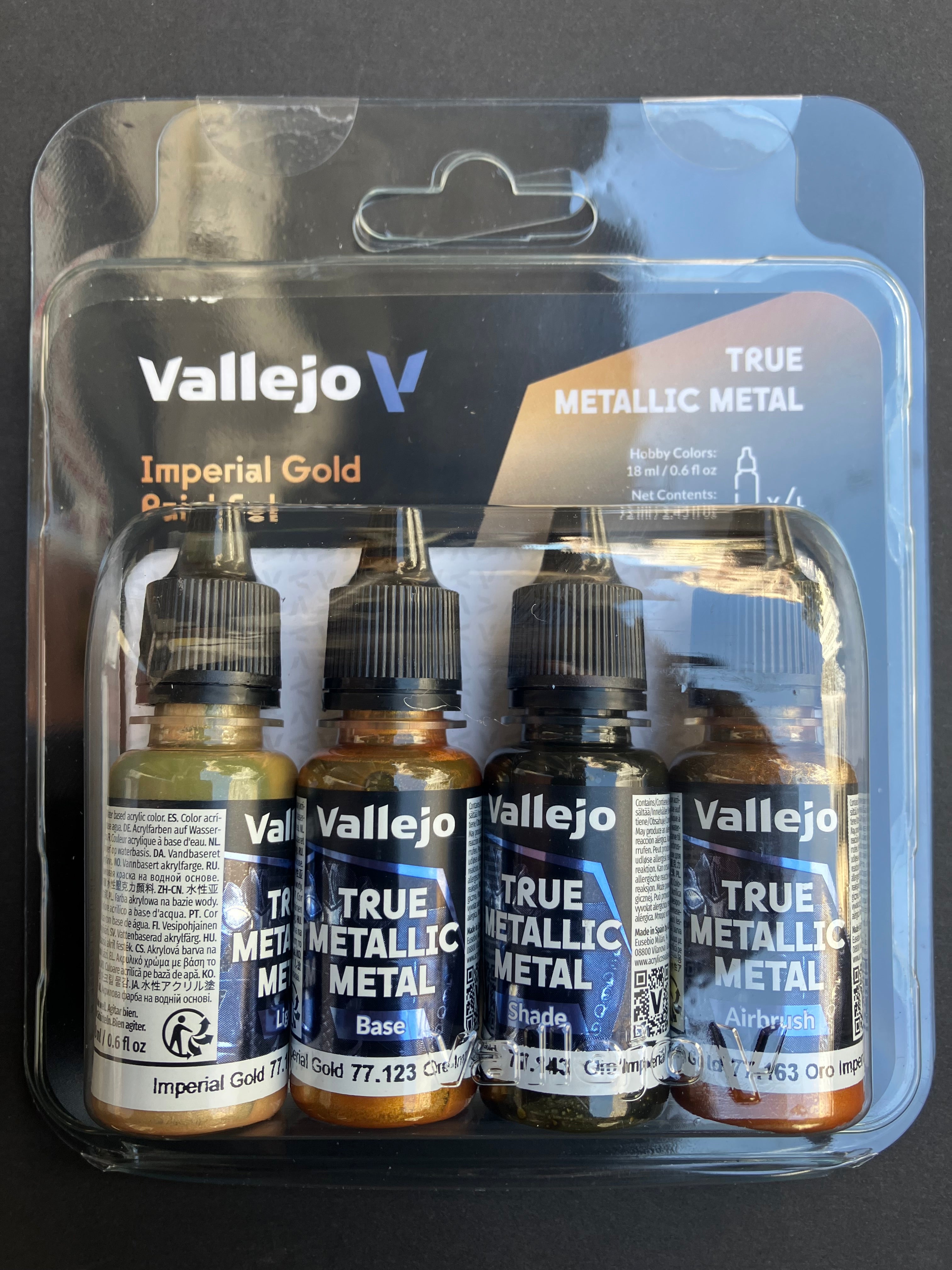 True Metallic Metal - Imperial Gold Paint Set [御皇金色套裝]