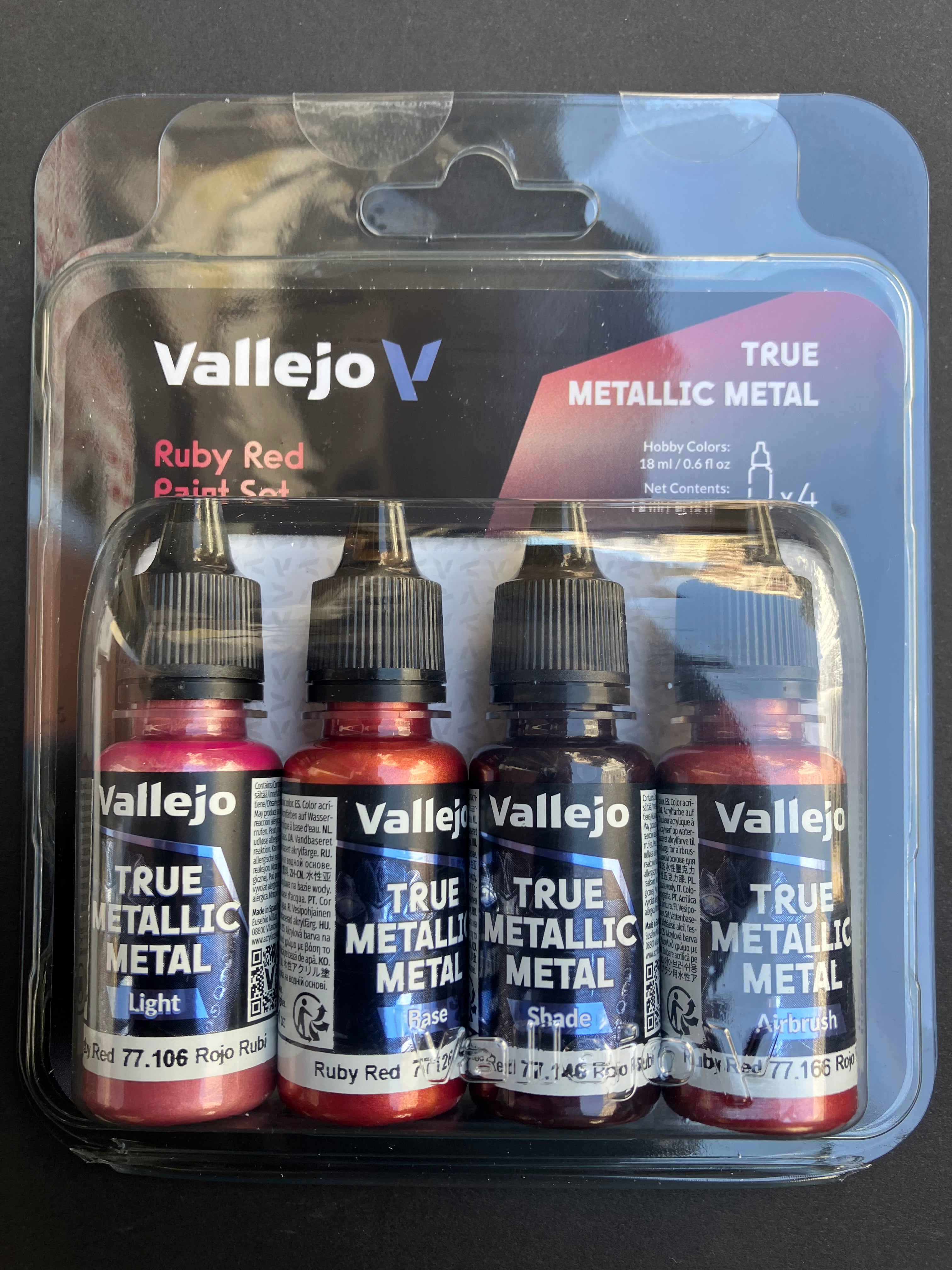 True Metallic Metal - Ruby Red Paint Set [紅寶石色套裝]