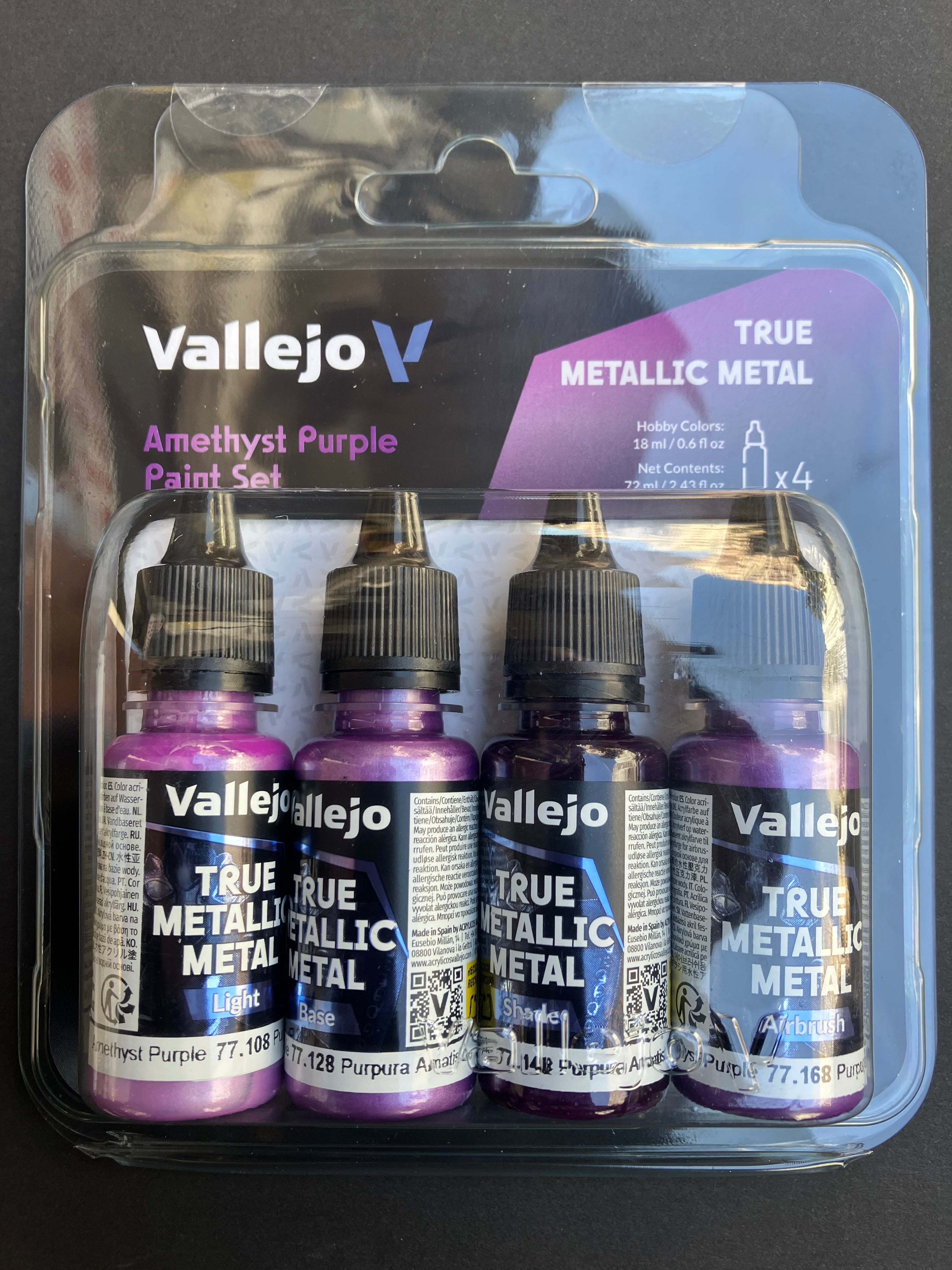 True Metallic Metal - Amethyst Purple Paint Set [紫水晶紫色套裝]