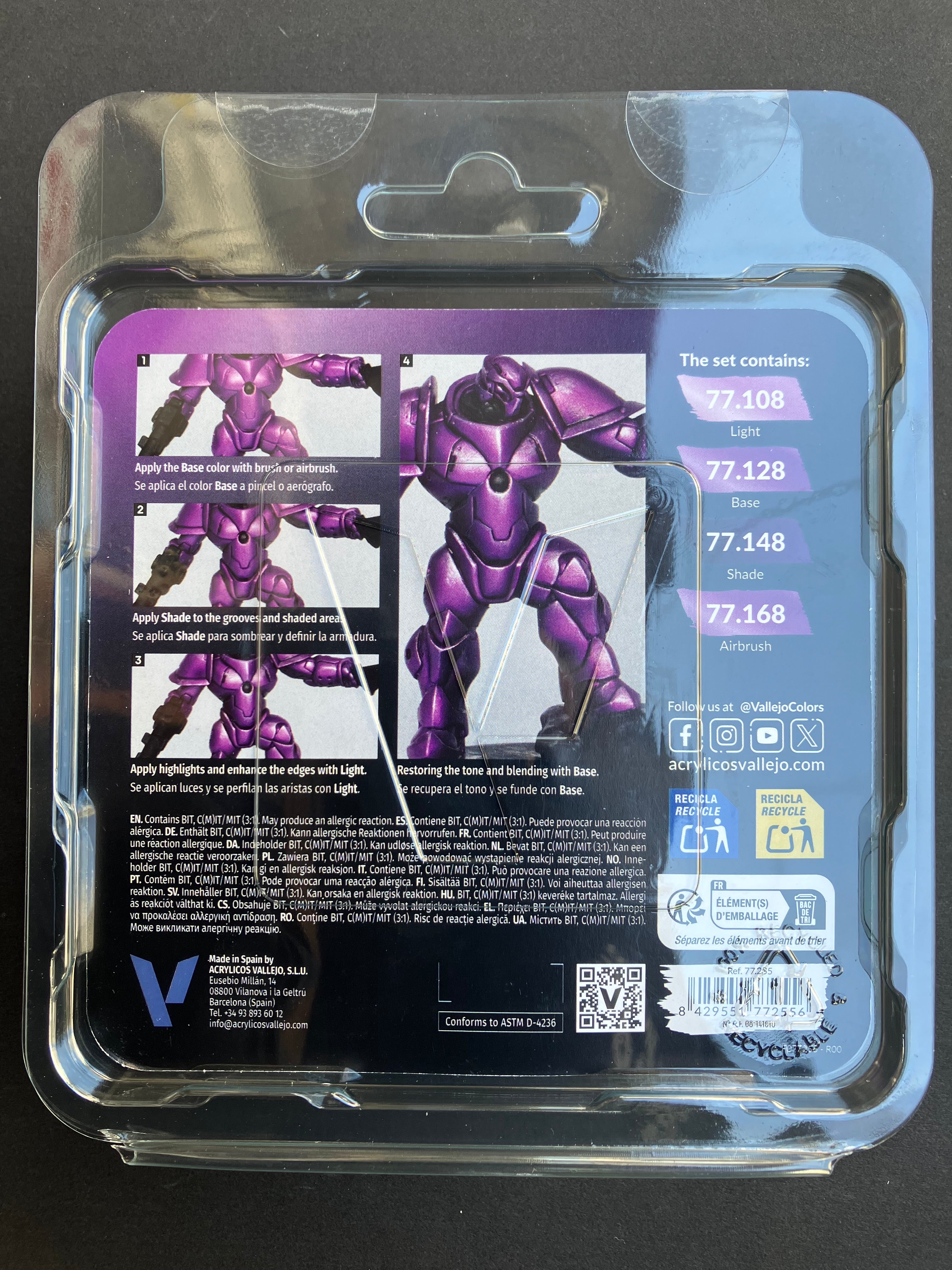 True Metallic Metal - Amethyst Purple Paint Set [紫水晶紫色套裝]