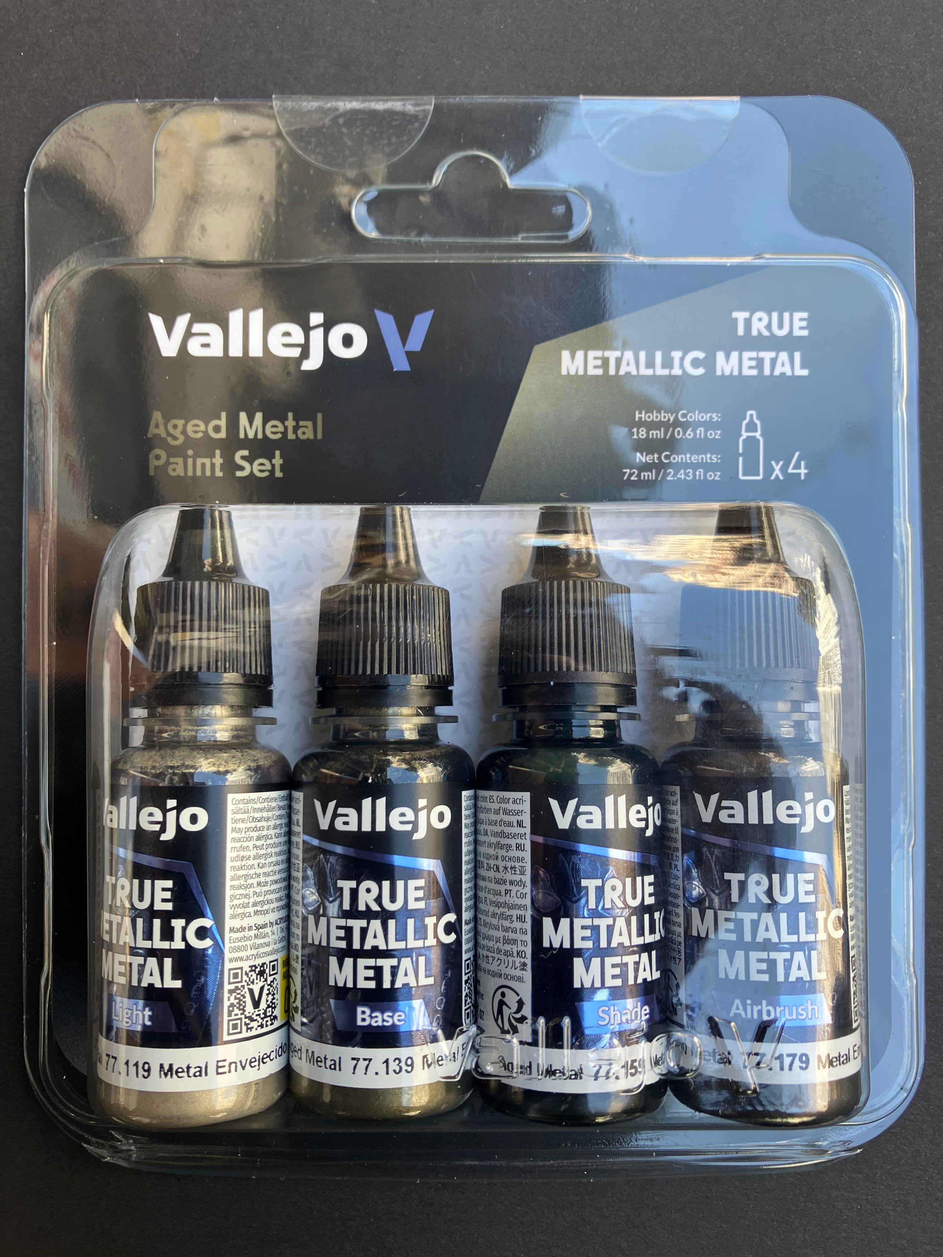 True Metallic Metal - Aged Metal Paint Set [老舊金屬色套裝]