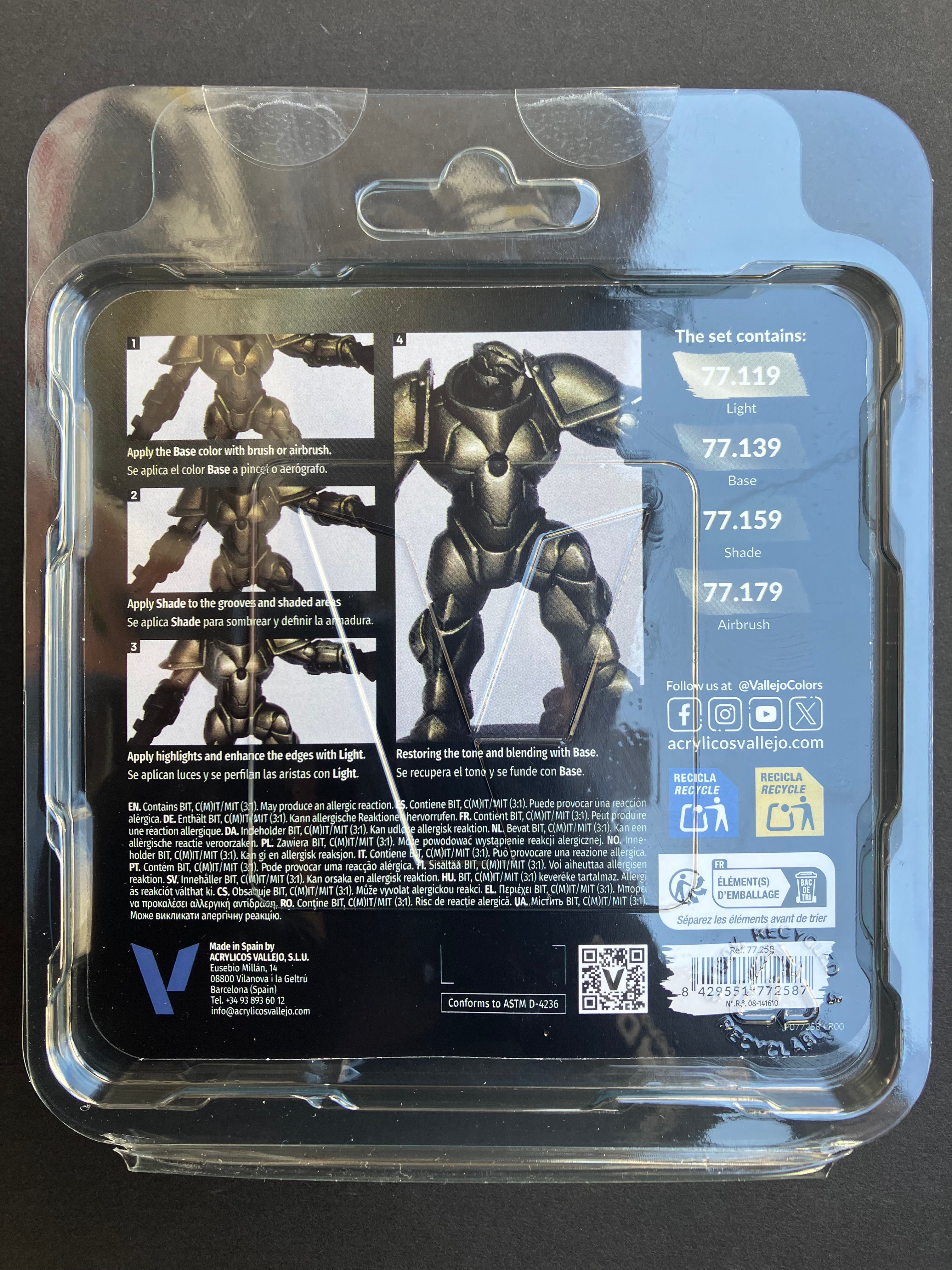 True Metallic Metal - Aged Metal Paint Set [老舊金屬色套裝]