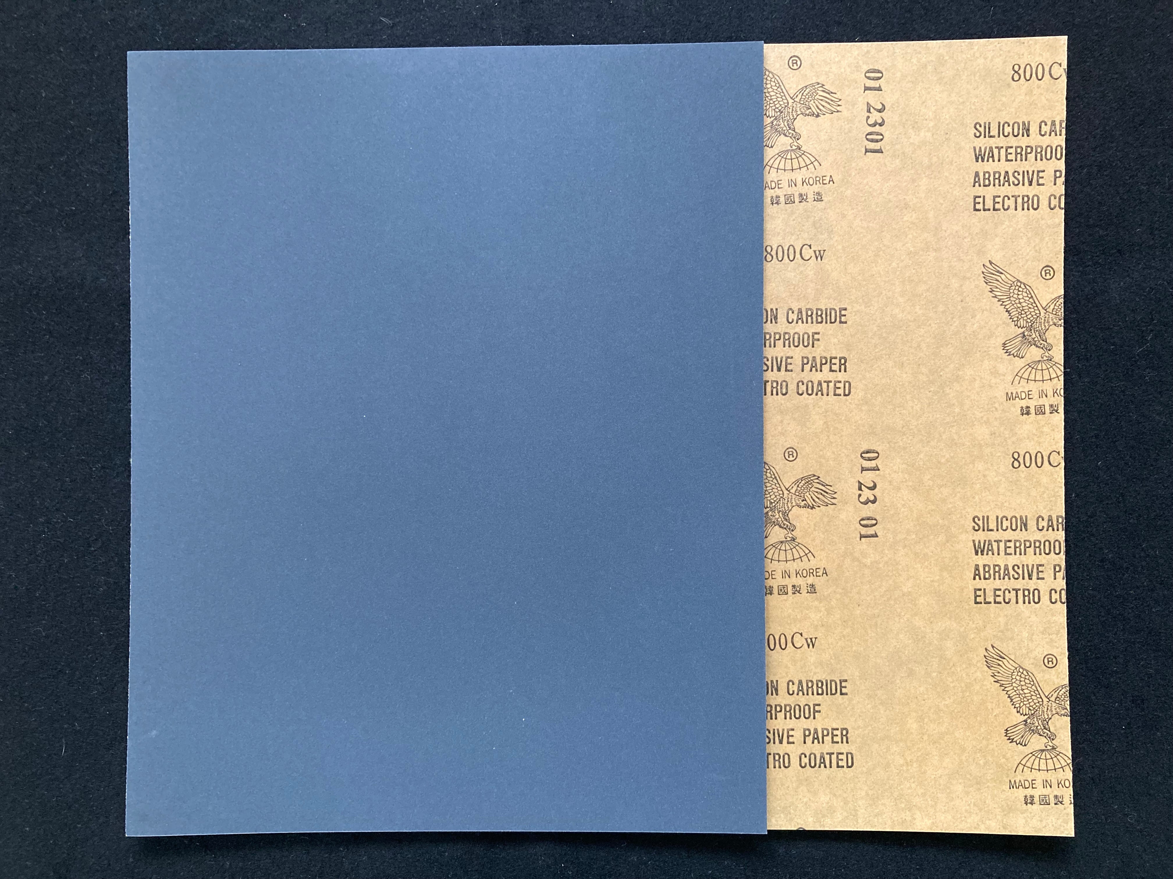 Silicon Carbide Waterproof Abrasive Paper #800 [碳化矽打磨水砂紙]