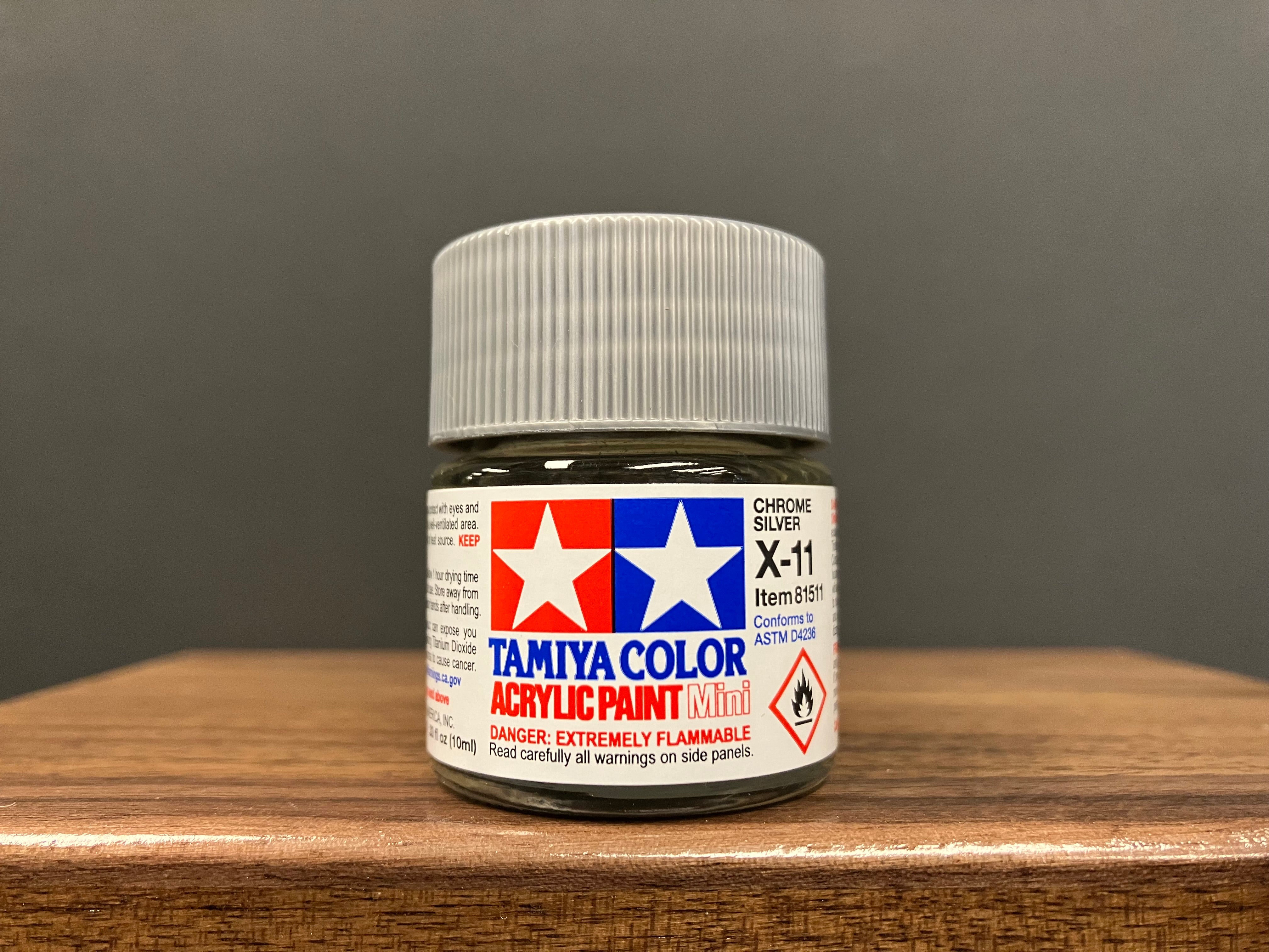 Gloss Metallic Chrome Silver X-11