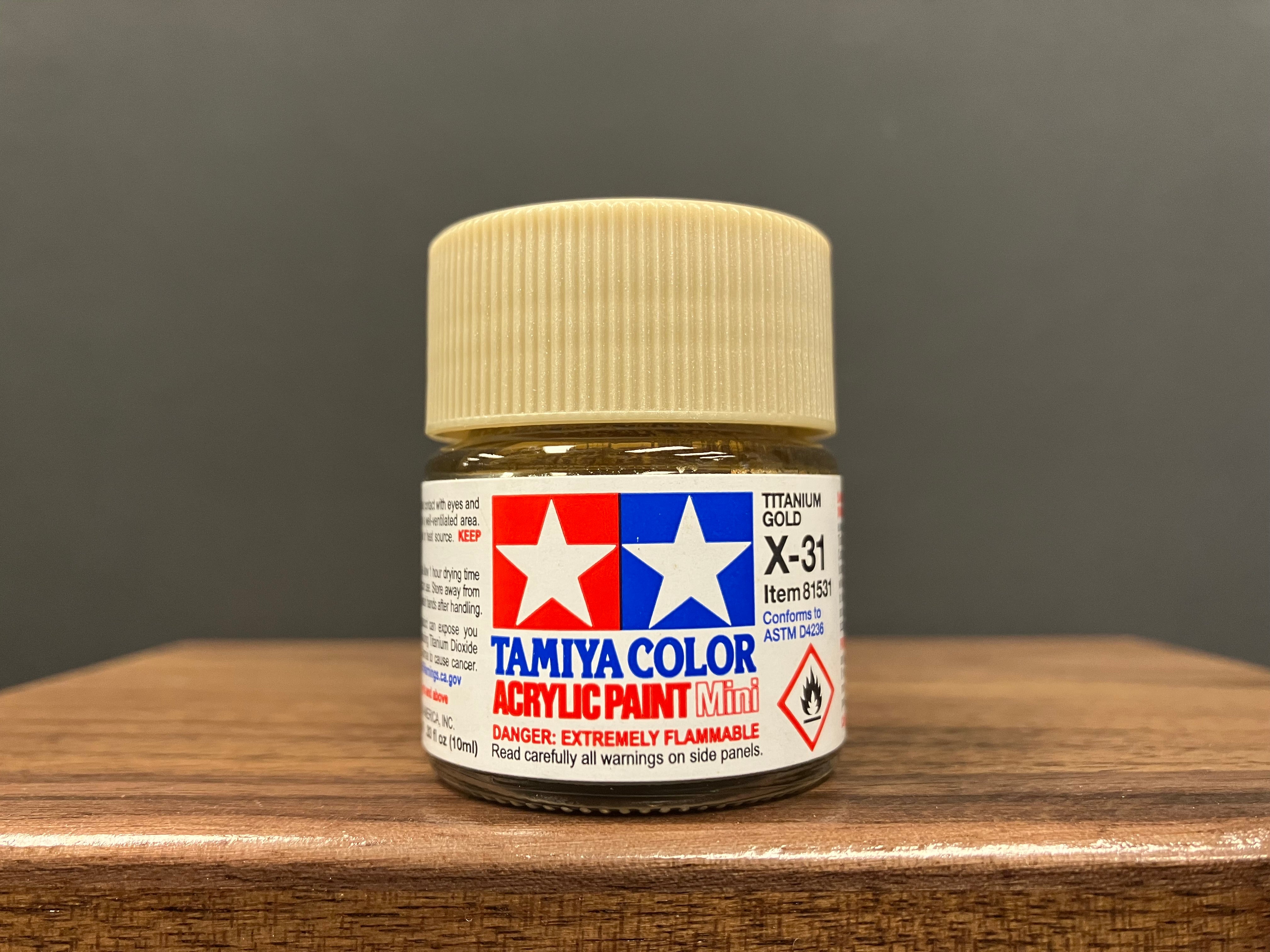 Gloss Metallic Titanium Gold X-31