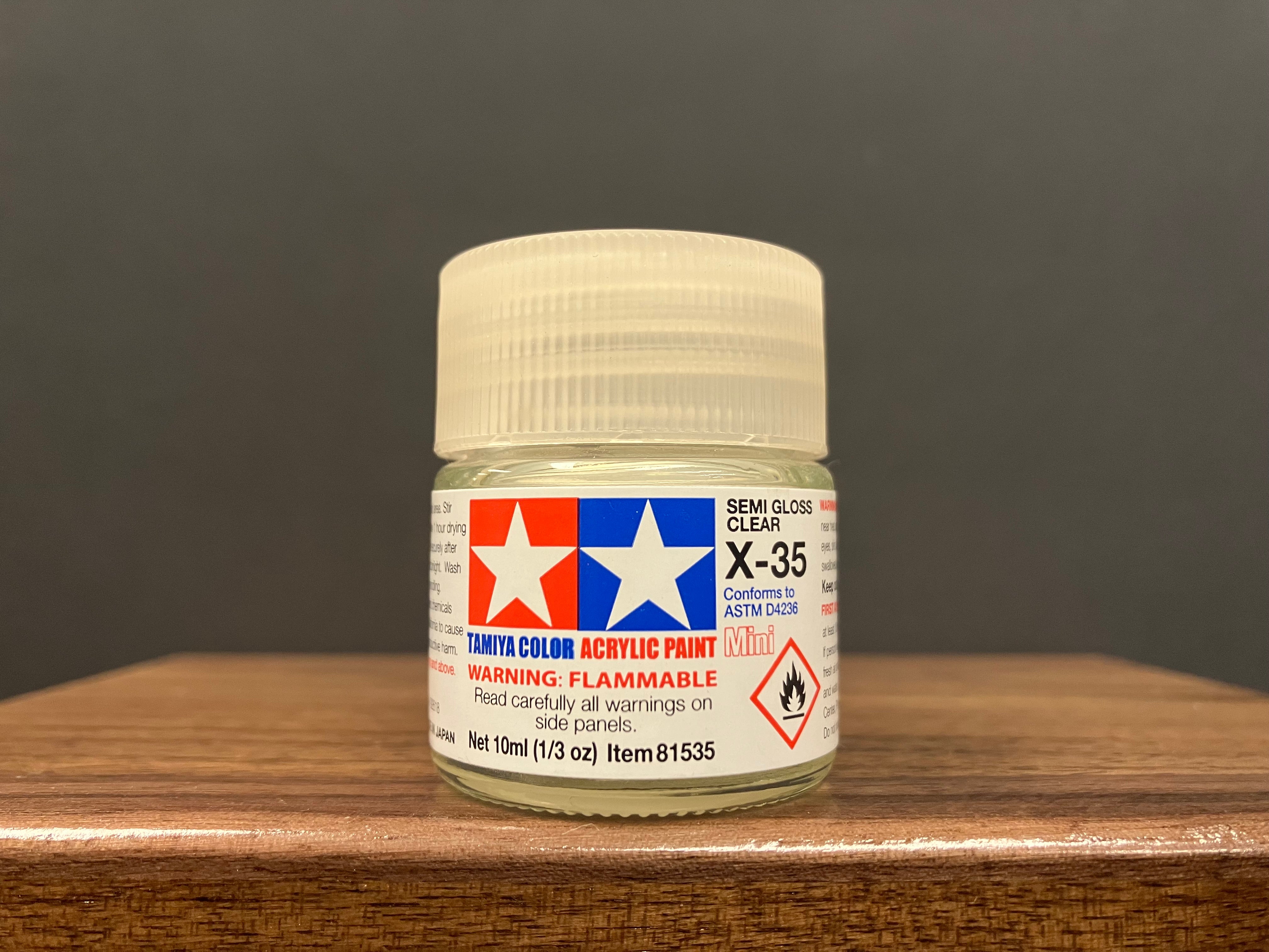 Semi Gloss Transparent Clear X-35