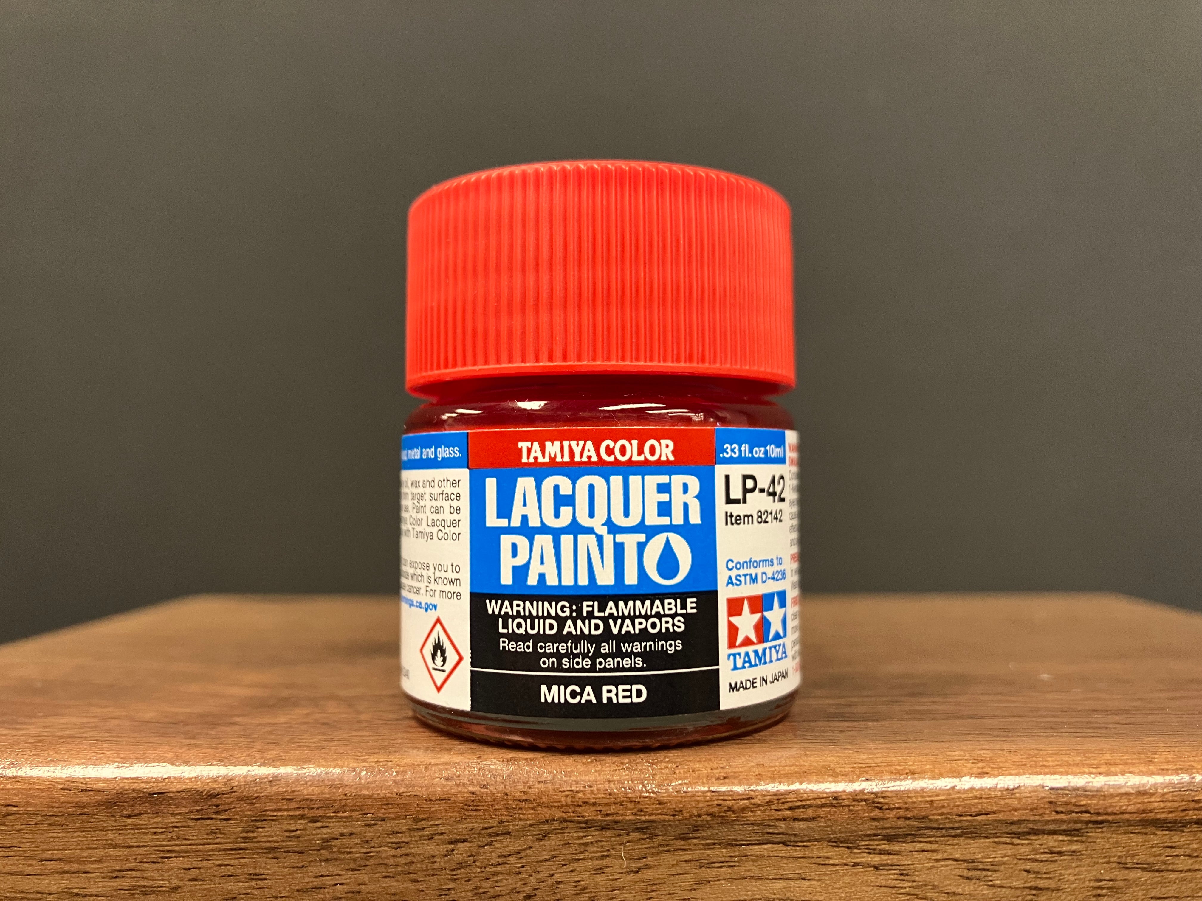 Gloss Metallic Mica Red LP-42