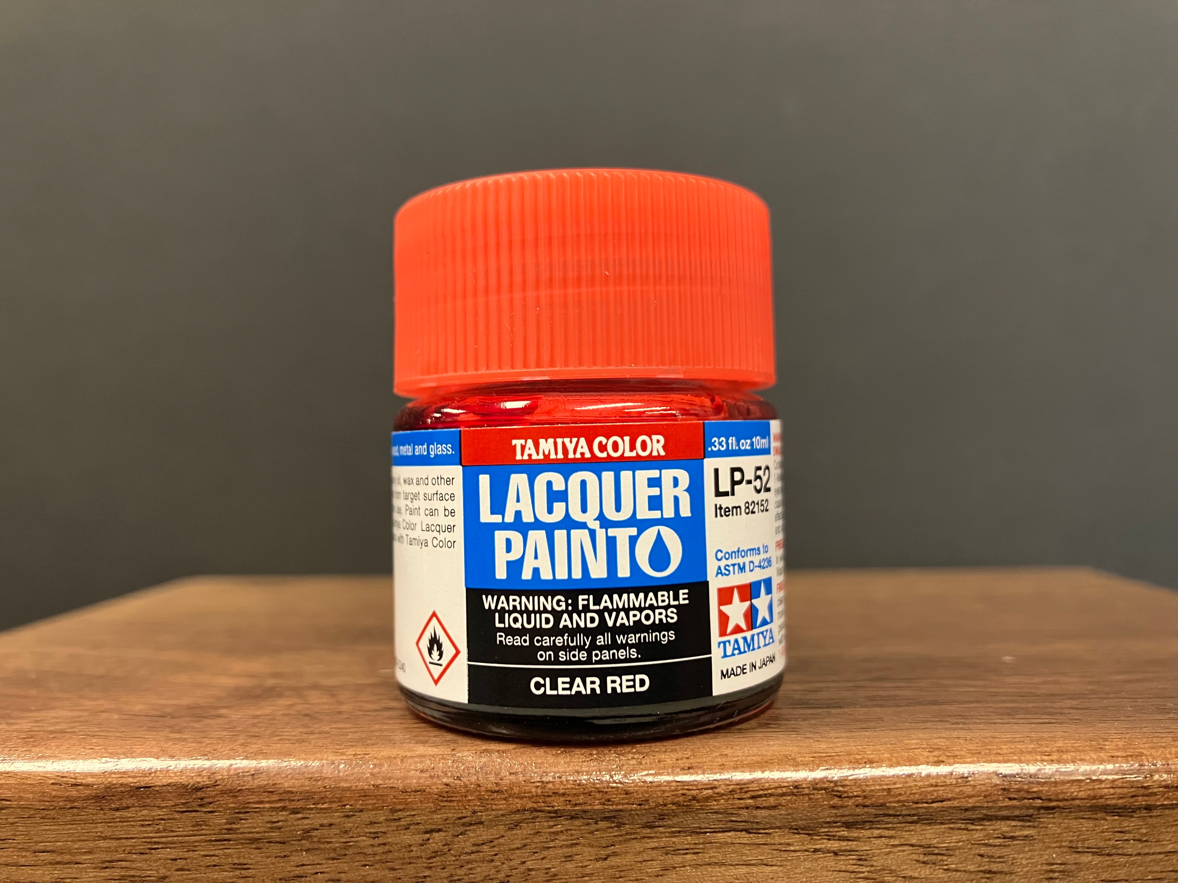 Gloss Translucent Clear Red LP-52