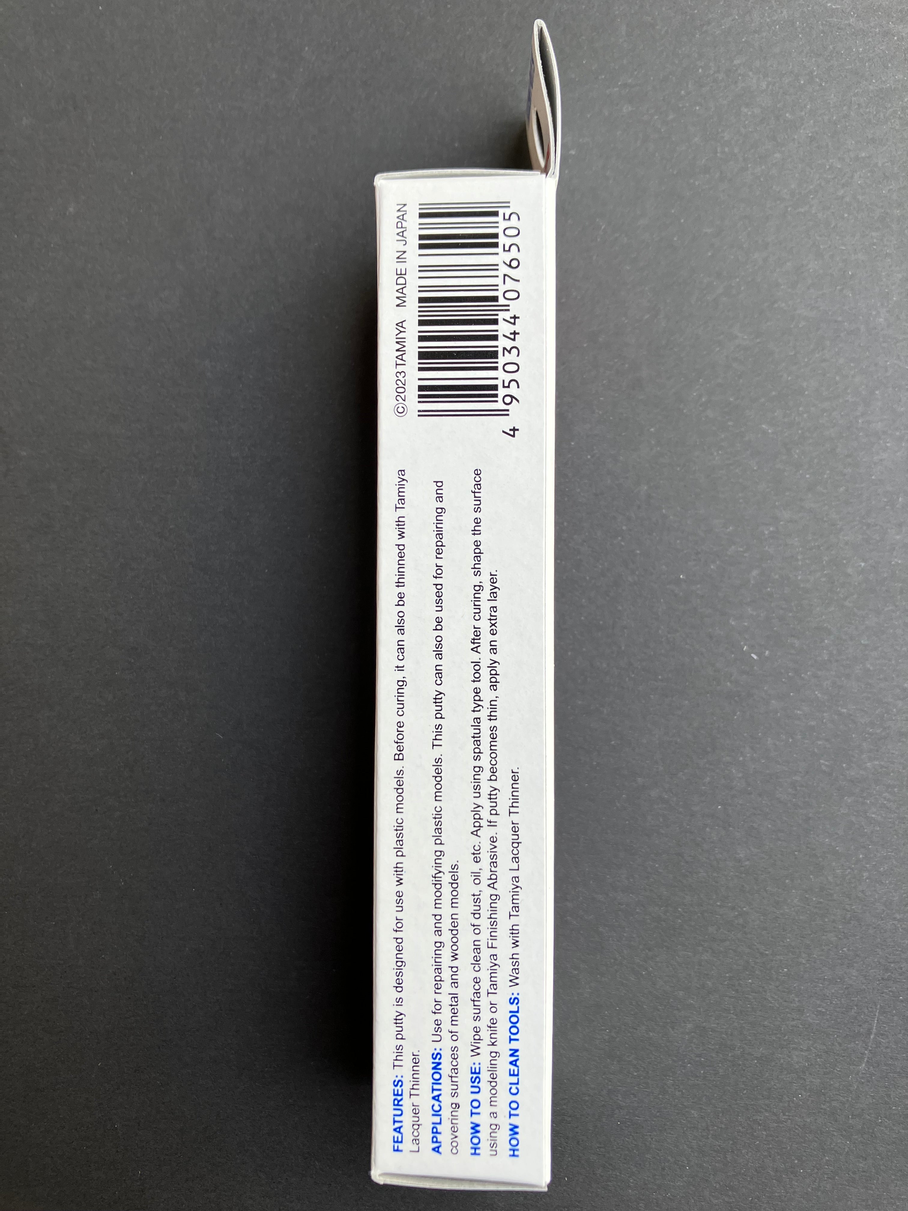 Putty Basic Type (Gray) 32 gram [牙膏畢地·灰色]