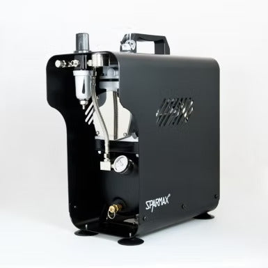 Twin Cylinder Piston Type Airbrush Compressor TC-620X