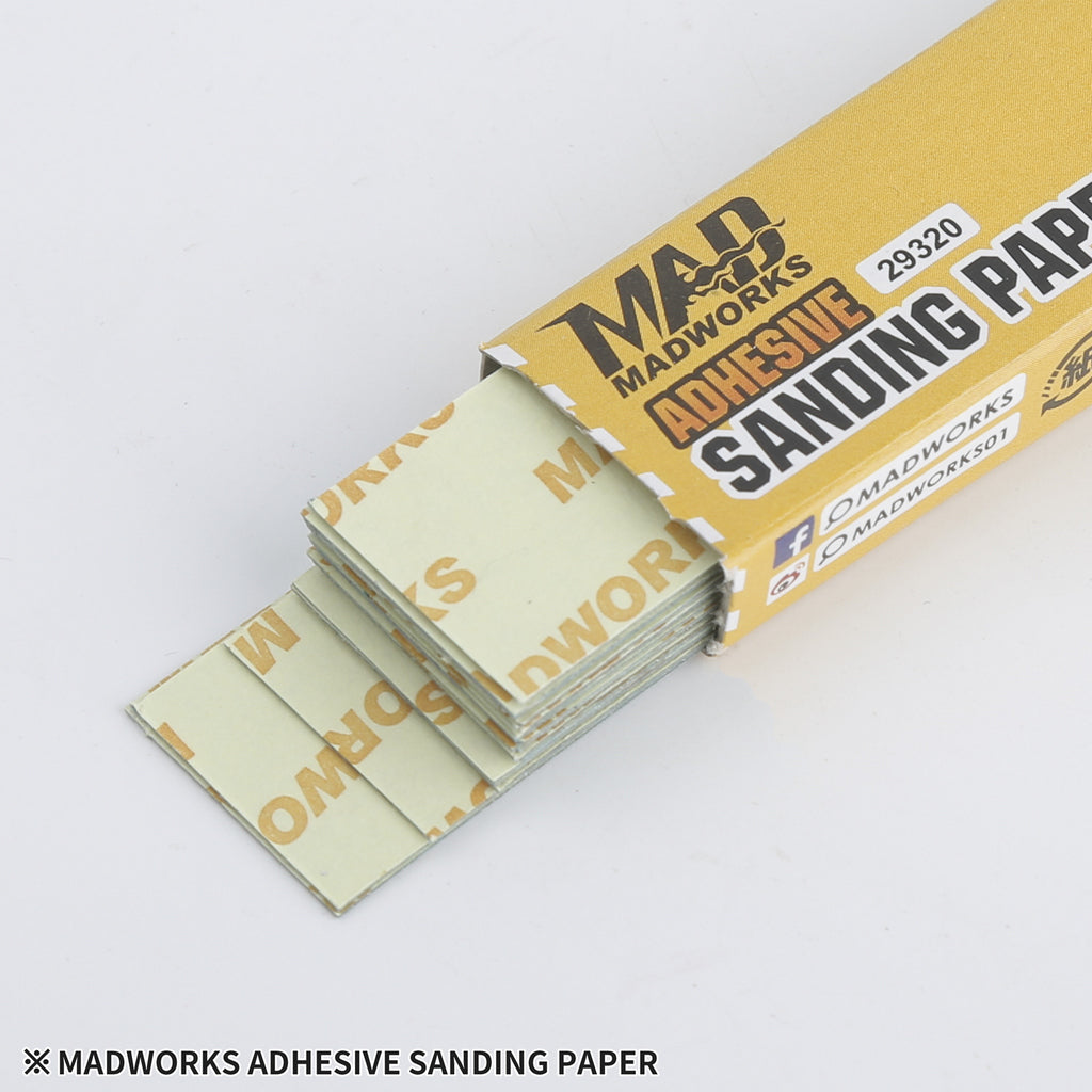 Adhesive Sanding Paper 20 pcs. [自黏背膠砂紙] 29100 - 29800
