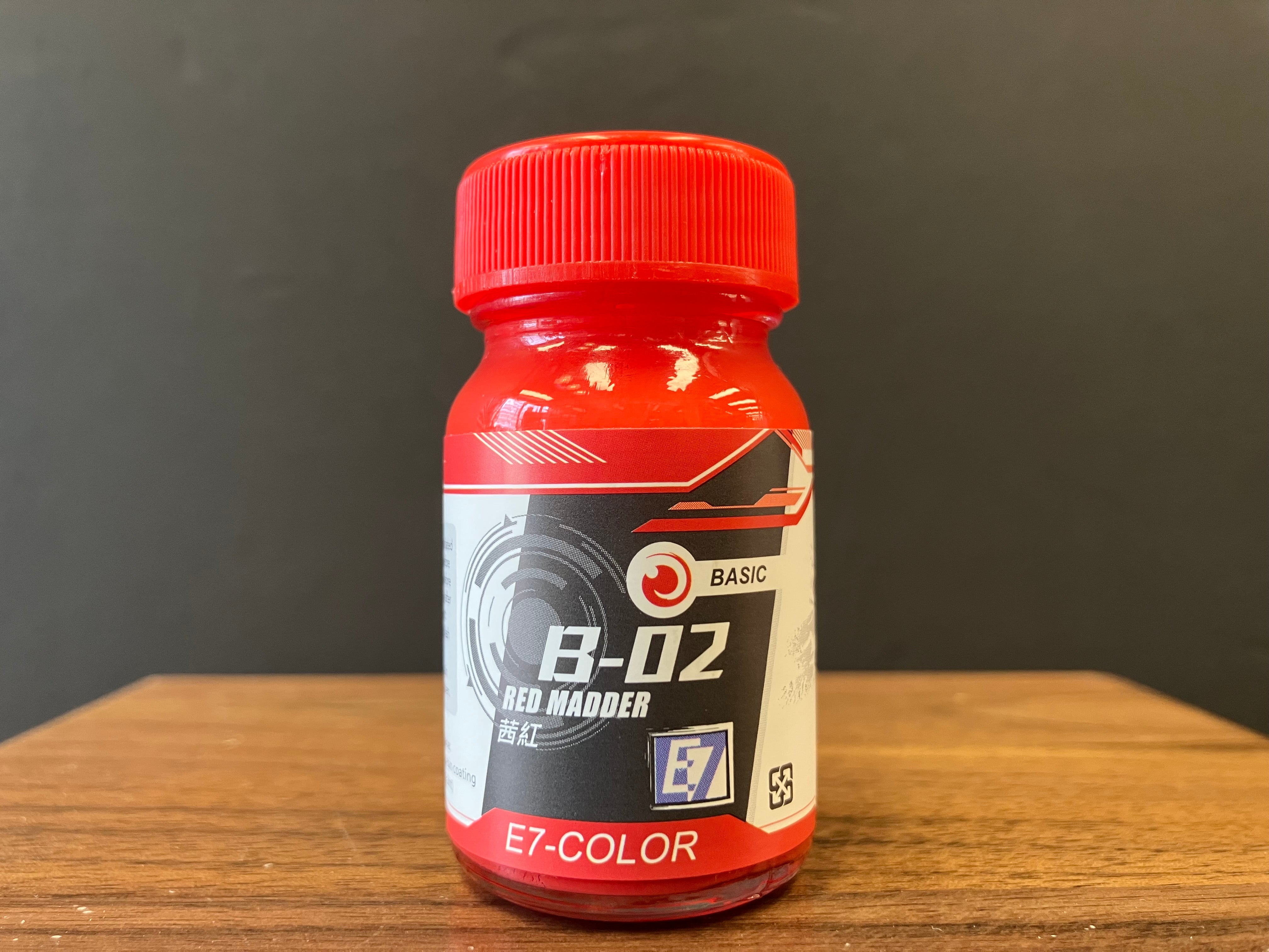 Basic Color: Red Madder 茜紅色 B-02 (20 ml)