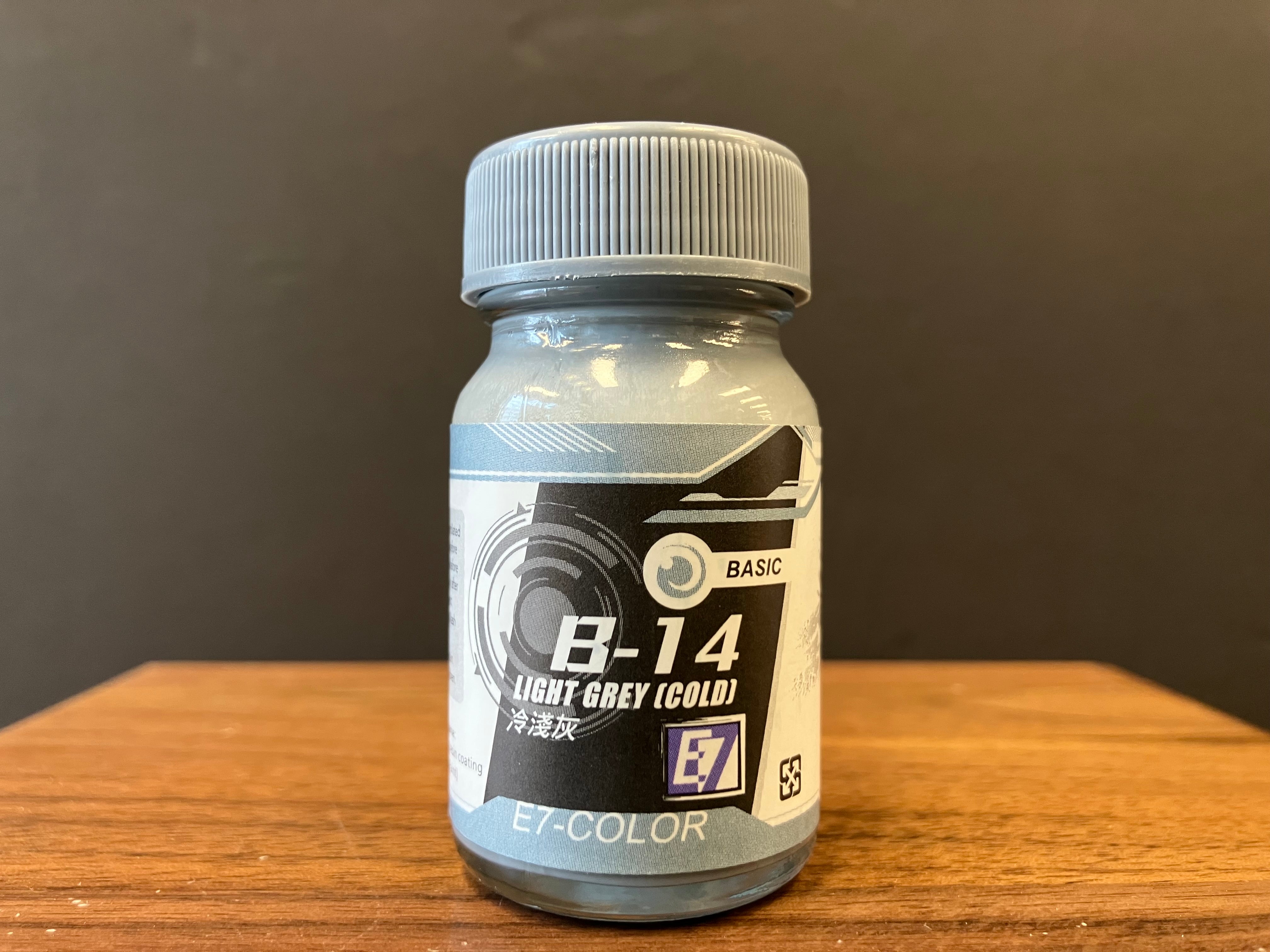 Basic Color: Light Grey [Cold] 冷淺灰色 [灰階] B-14 (20 ml)
