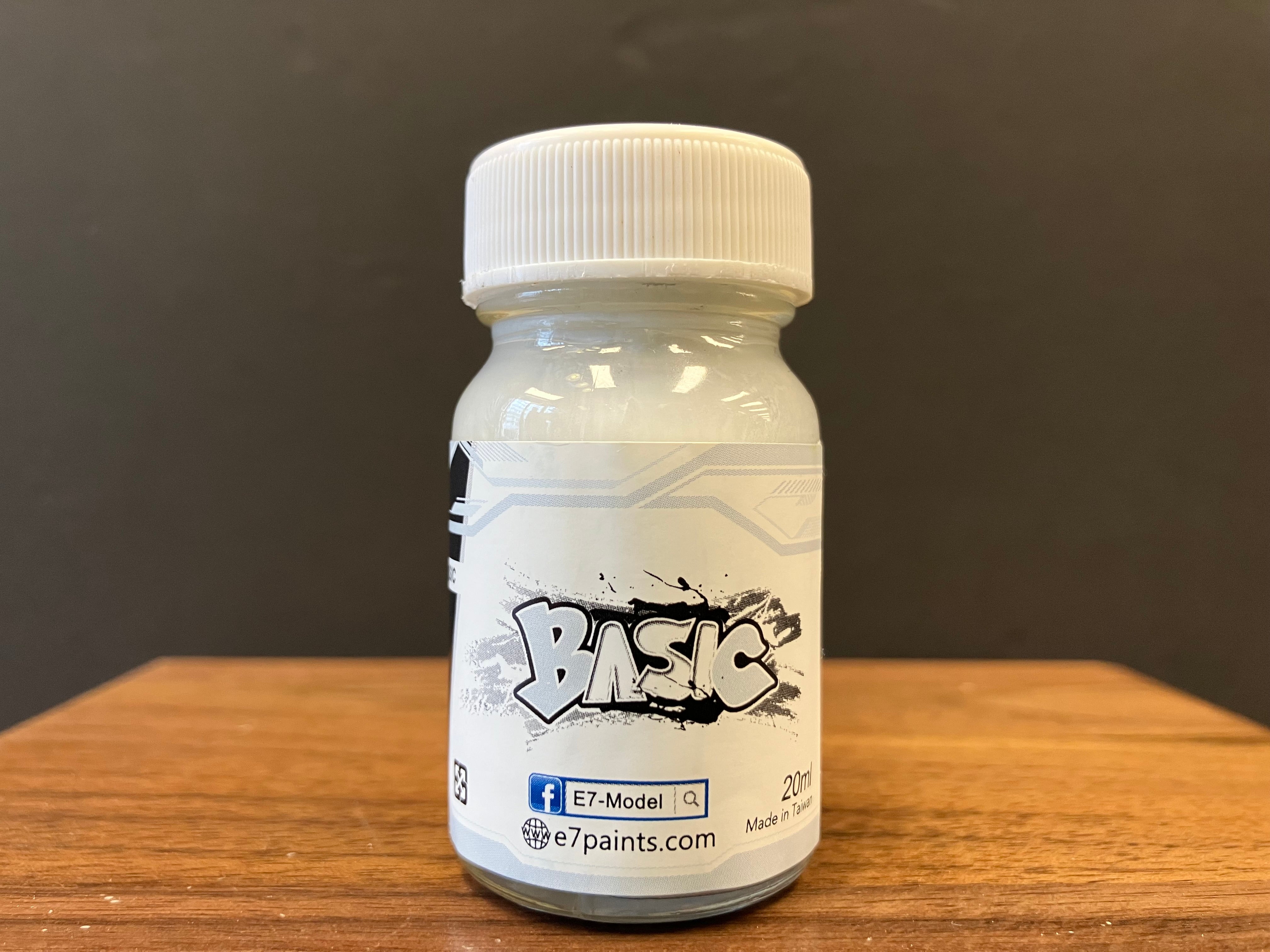 Basic Color: Mecha White 機械白色 [灰階] B-19 (20 ml)