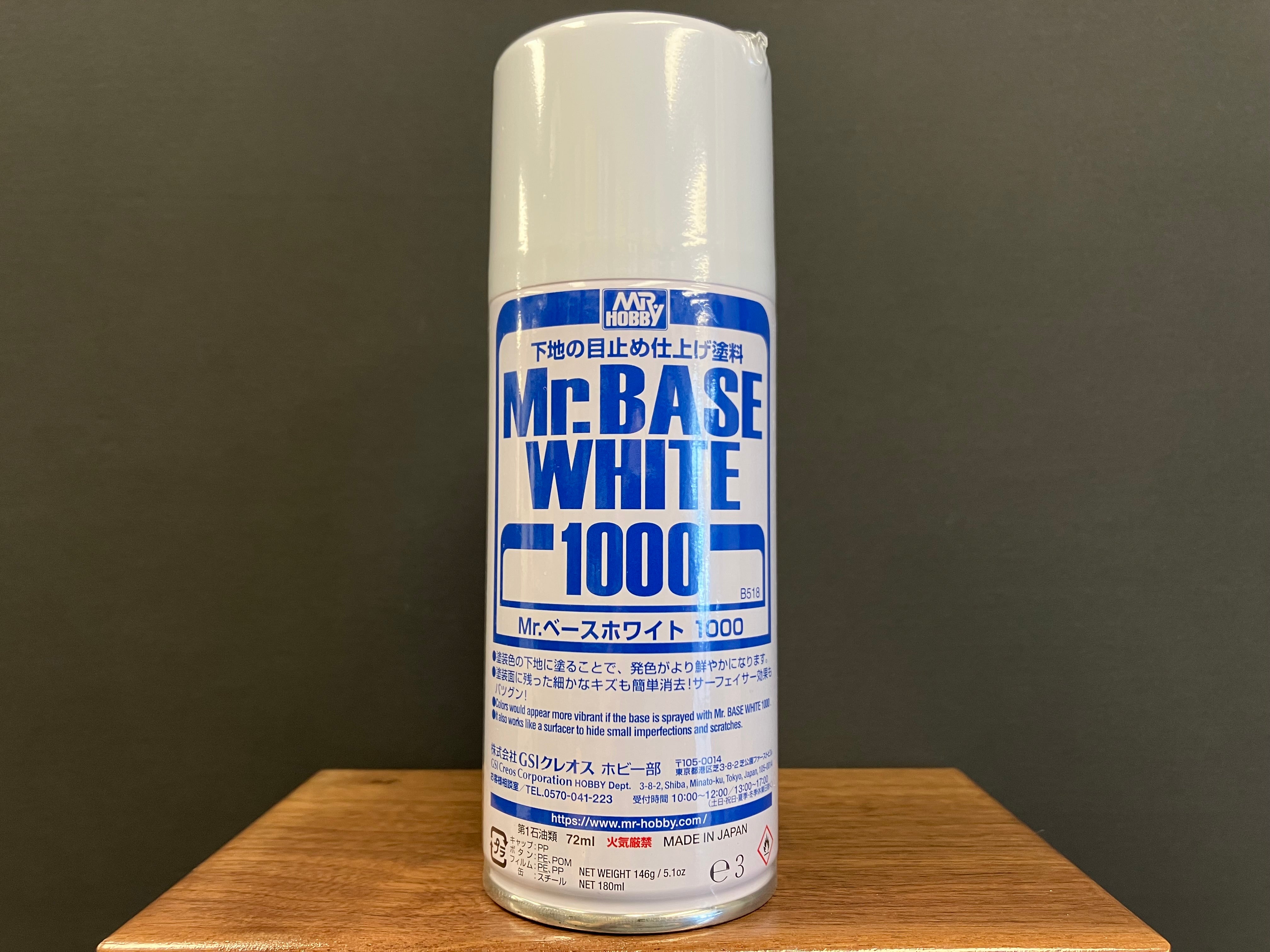 Mr. Base White 1000 Spray B518