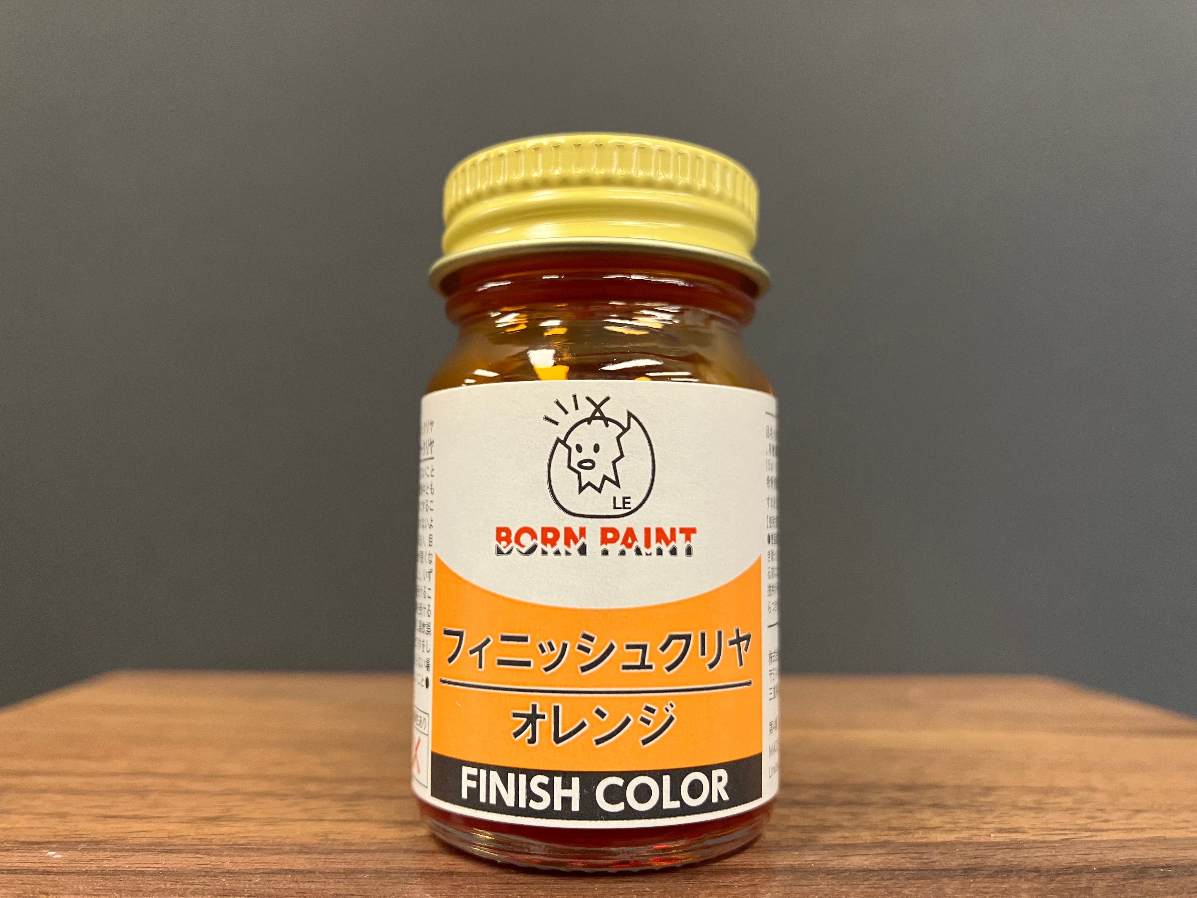 Finish Color Clear Orange [低侵蝕 - 亮光澤透明橙] (フィニッシュクリヤオレンジ) [直販限定] 15 ml