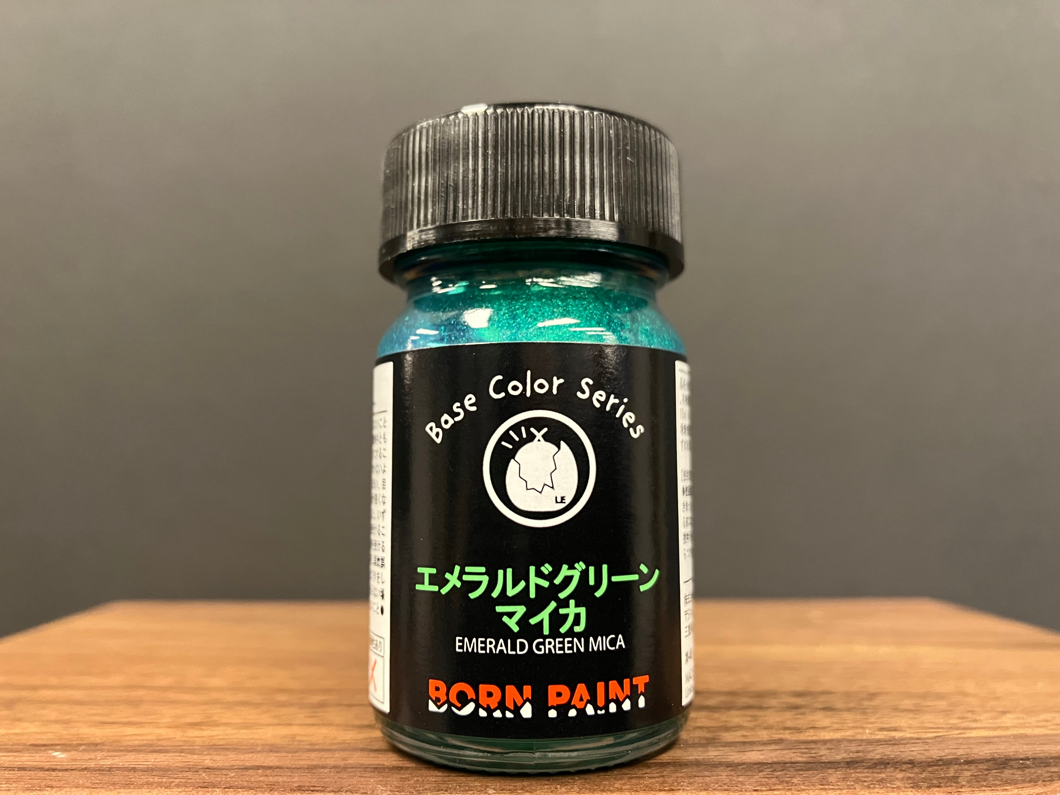 Emerald Green Mica [油性塗料 - 翡翠綠雲母] (エメラルドグリーンマイカ) [直販限定] 15 ml