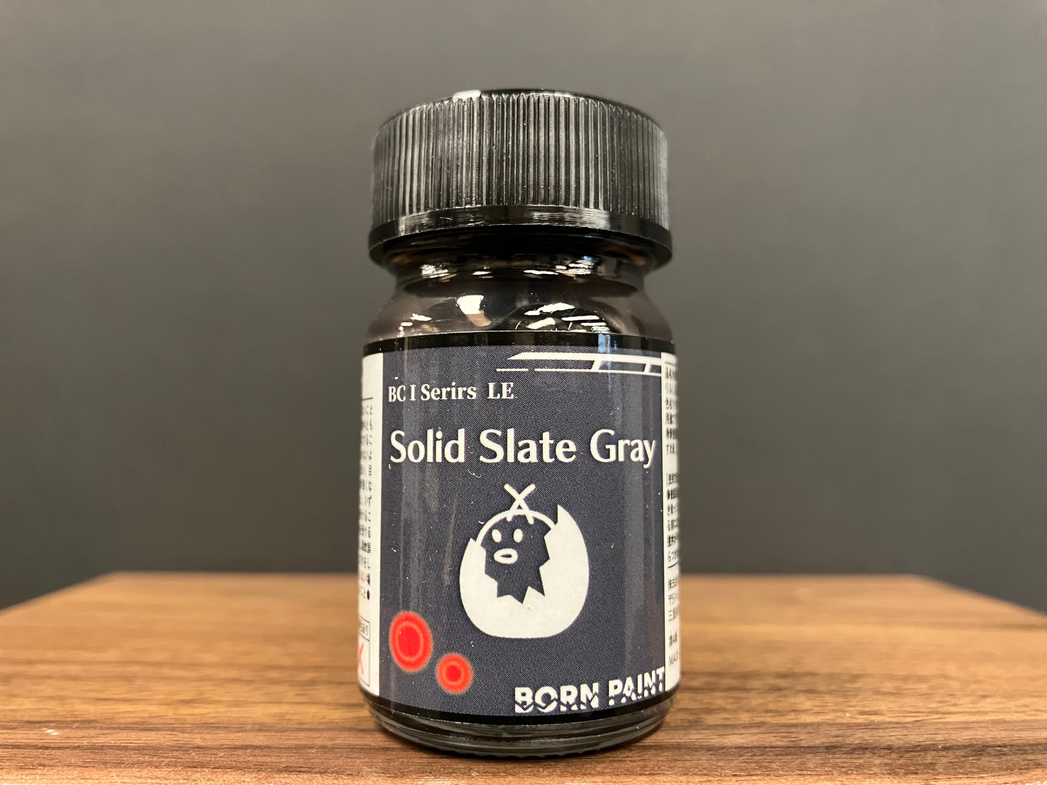 Solid Slate Gray [油性塗料 - 實心板岩灰色] (ソリッドスレートグレー)  [直販·EC限定] 15 ml