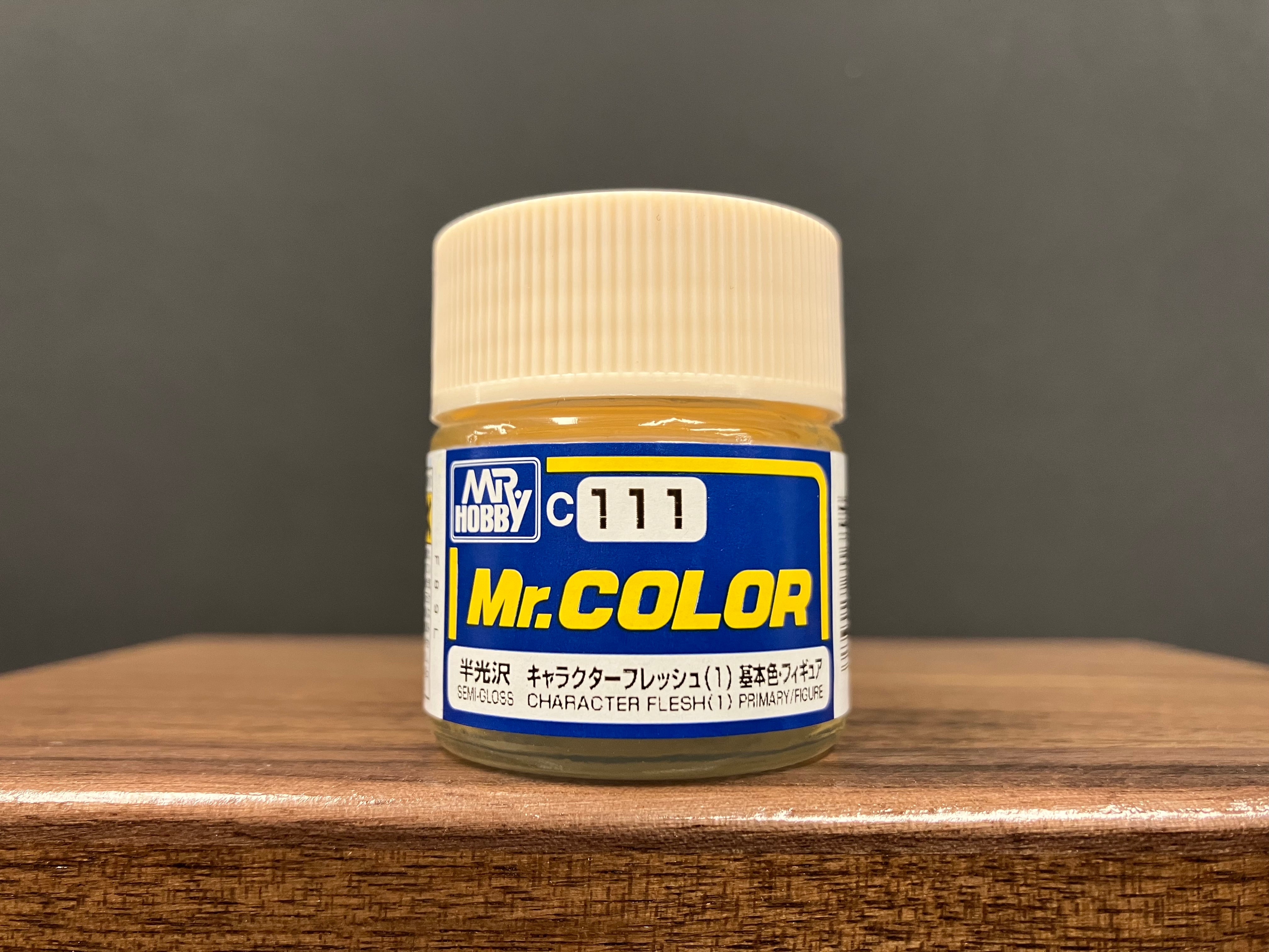 Semi-Gloss Character Flesh (1) C111 半光澤: 人物肌膚色 (壹) 基本色·人物/塑像