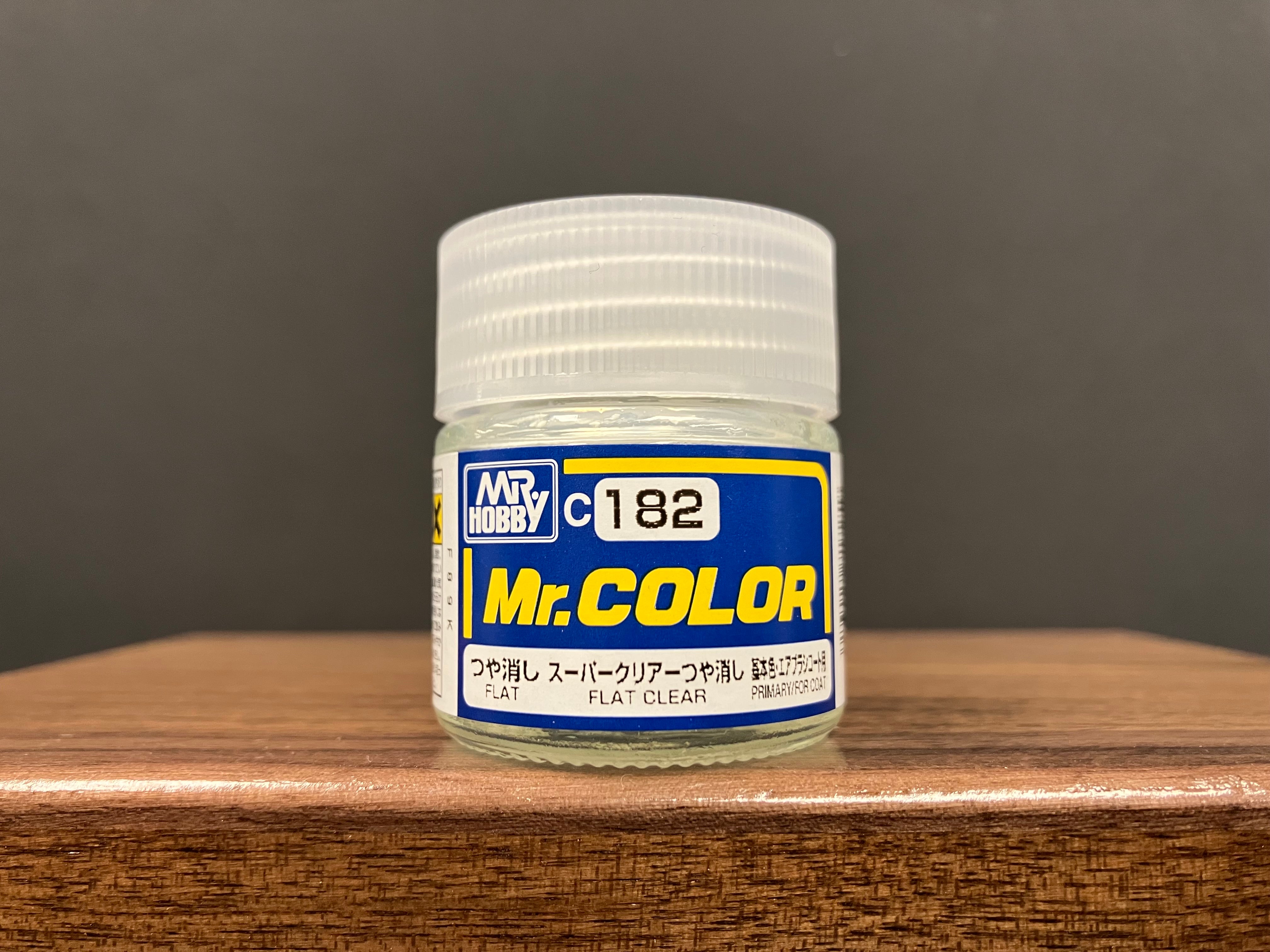 Matt Transparent Flat Clear C182 消光: 消光透明 基本色·用於噴槍塗層