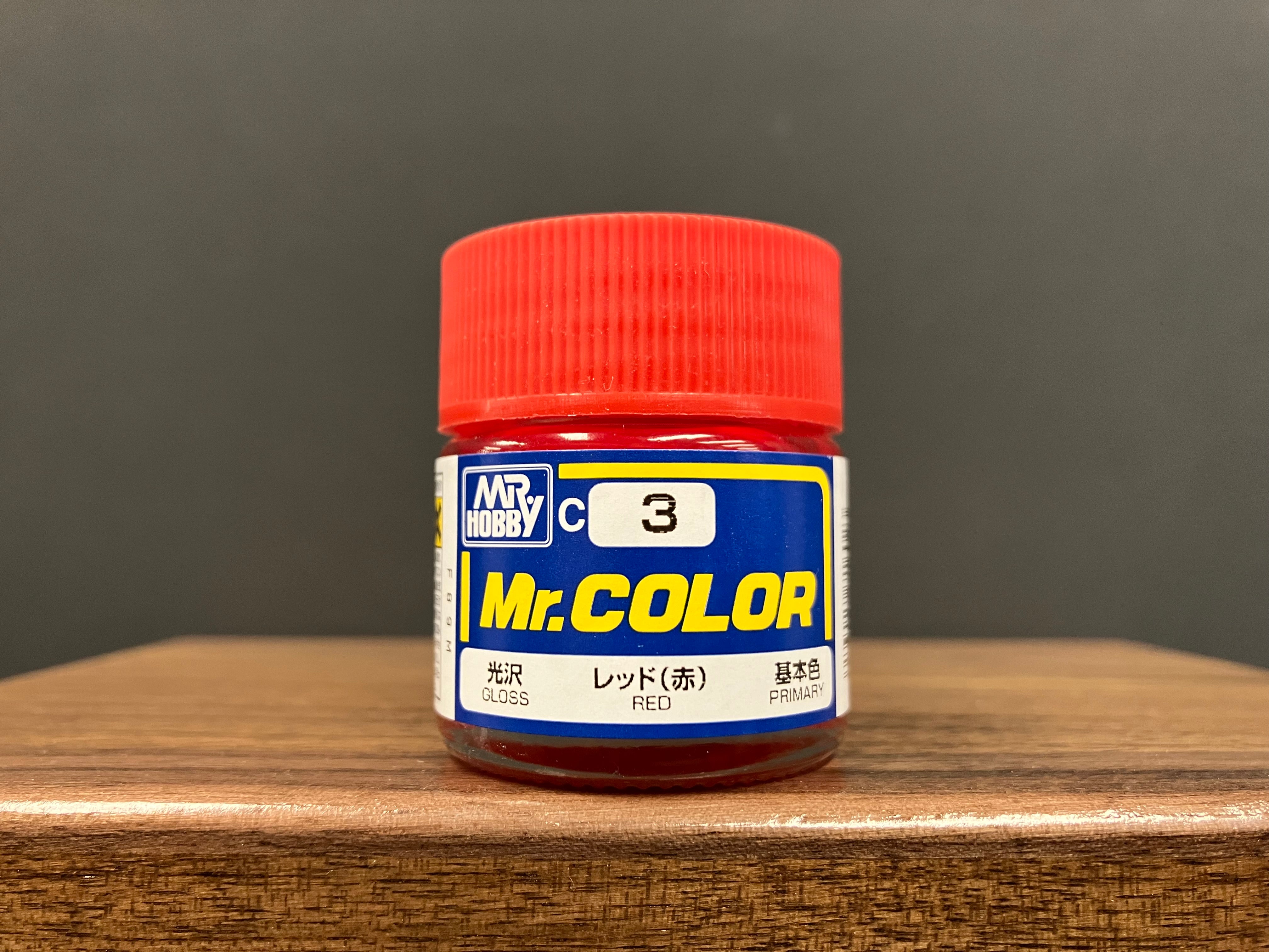 Gloss Red C3 光澤: 紅色 基本色