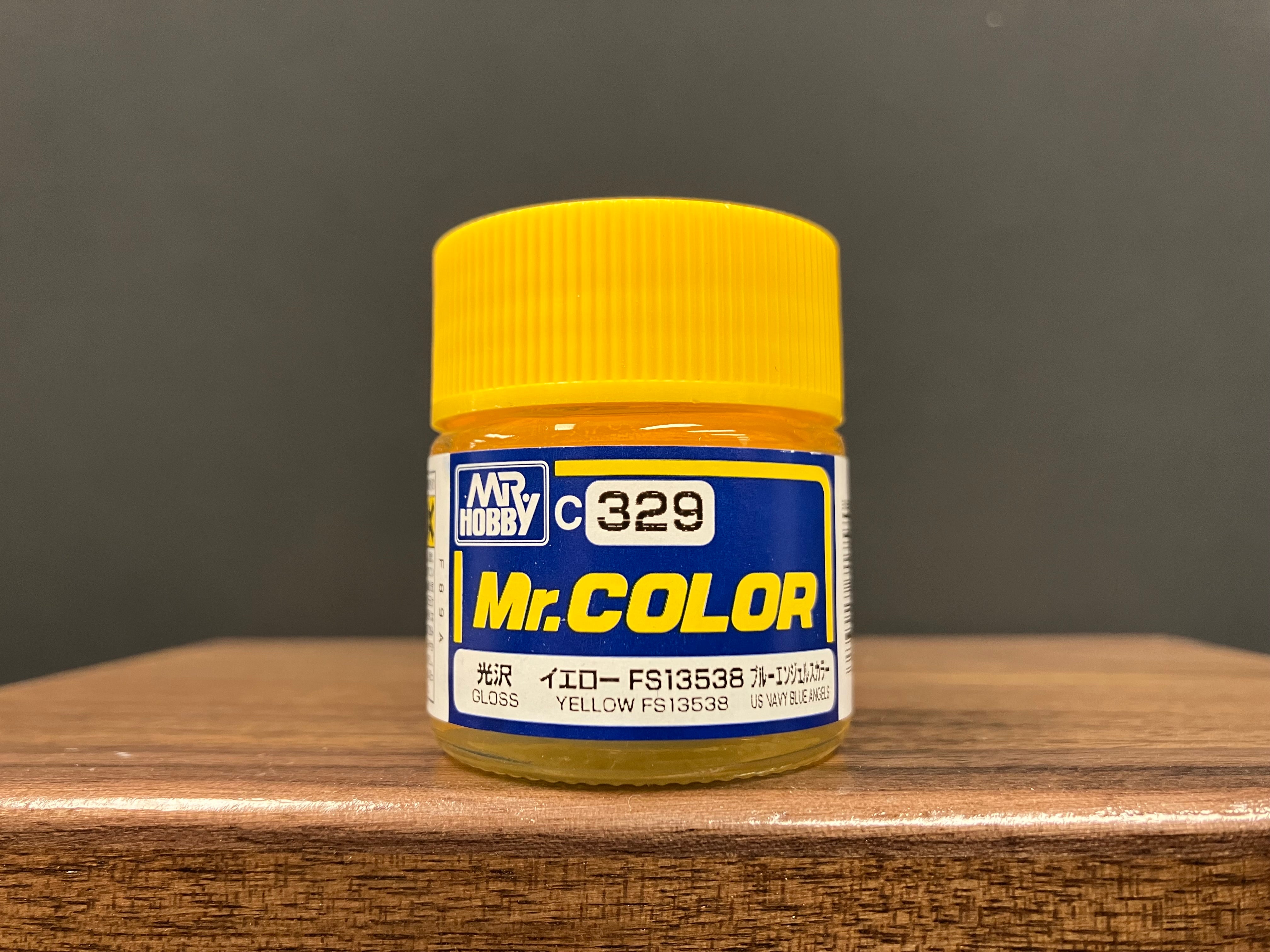 Gloss Yellow FS13538 C329 光澤: 黃色 美國海軍藍天使特技飛行隊色