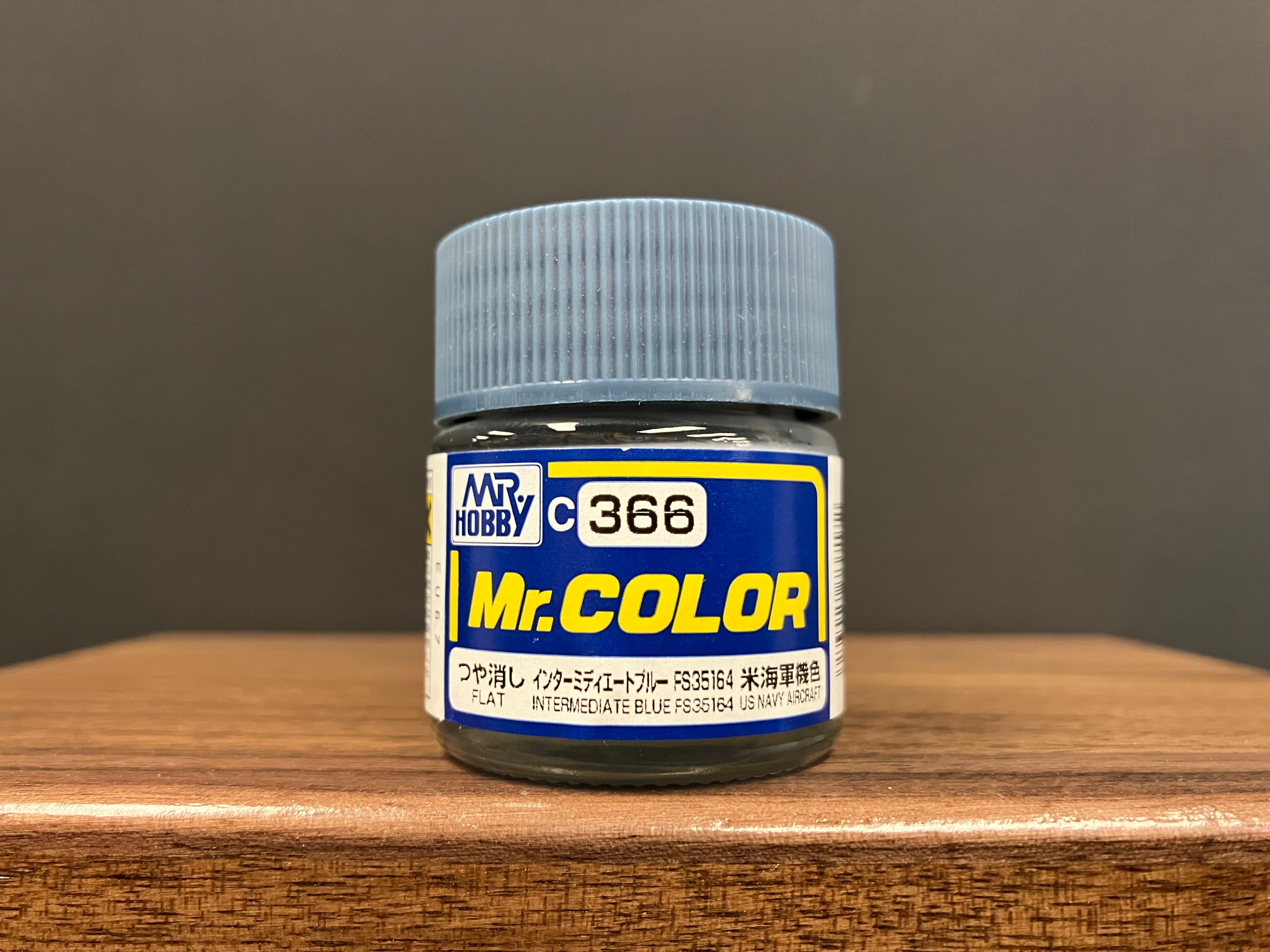 Matt Intermediate Blue FS35164 C366 消光: 中級藍色 美國海軍機色