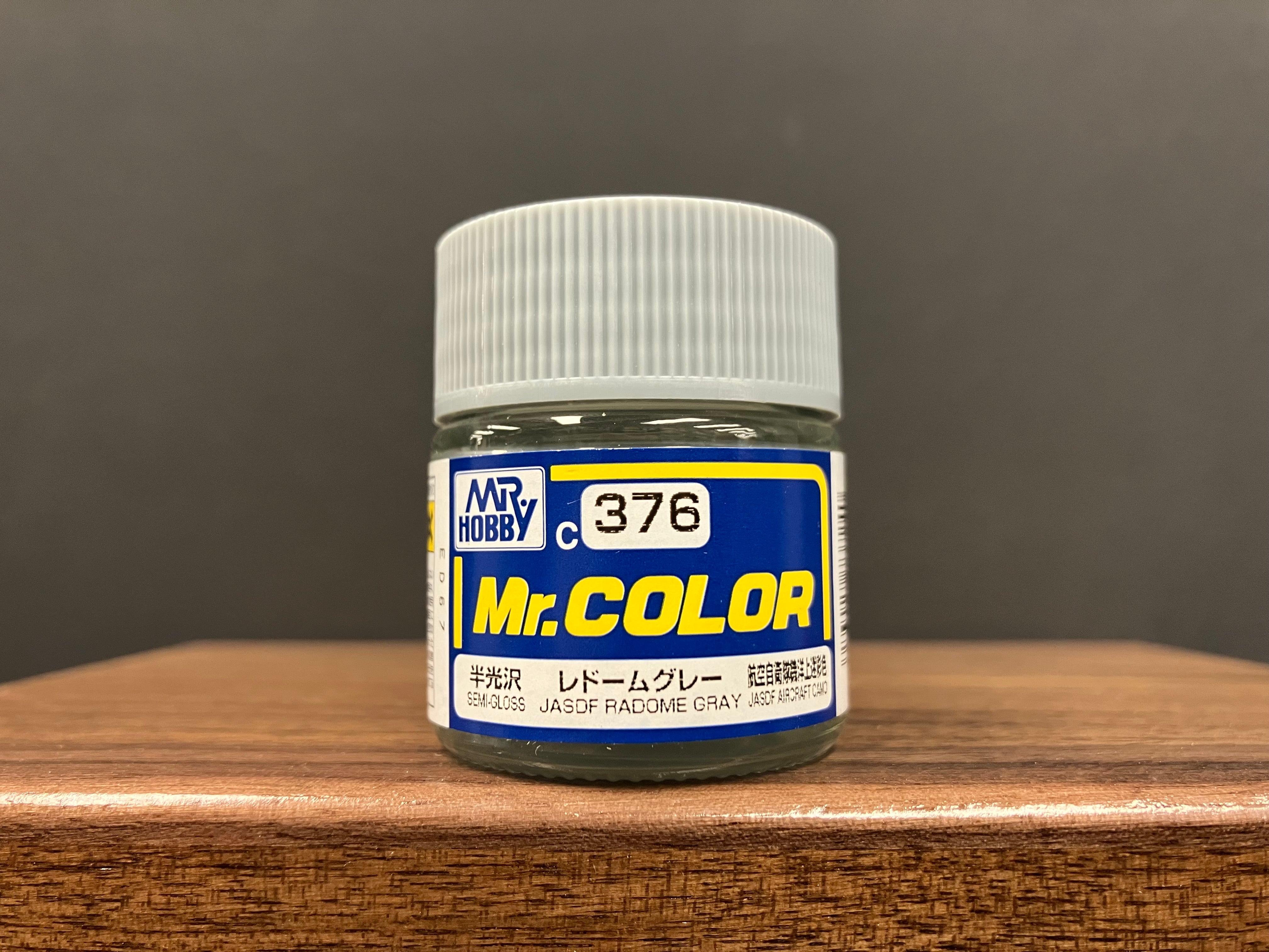 Semi-Gloss JASDF Radome Gray C376 半光澤: 日本航空自衛隊 雷達天線罩灰色 航空自衛隊機洋上迷彩色