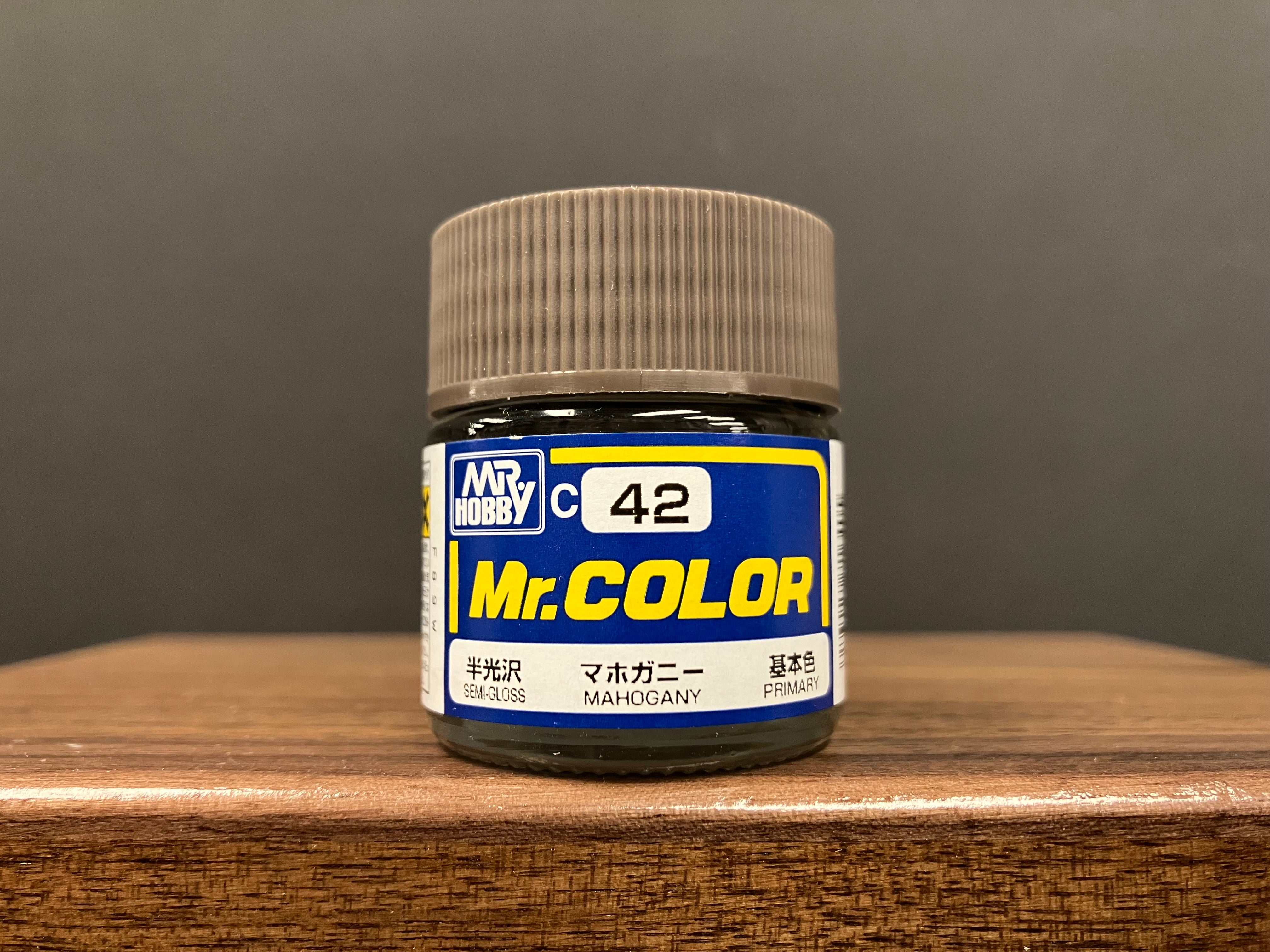 Semi-Gloss Mahogany C42 半光澤: 桃花心木色 基本色