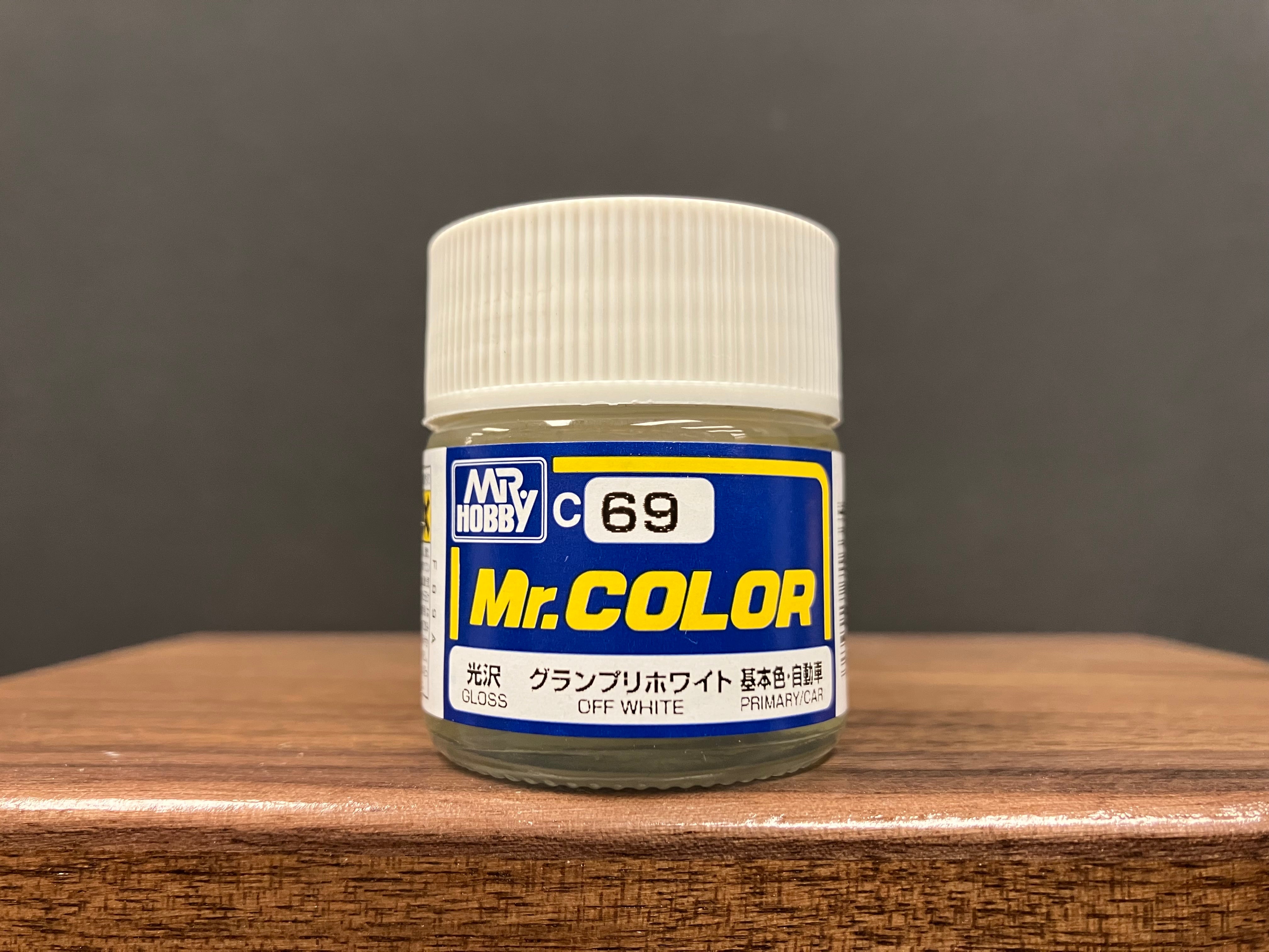 Gloss Off White C69 光澤: 米白色 基本色·自動車