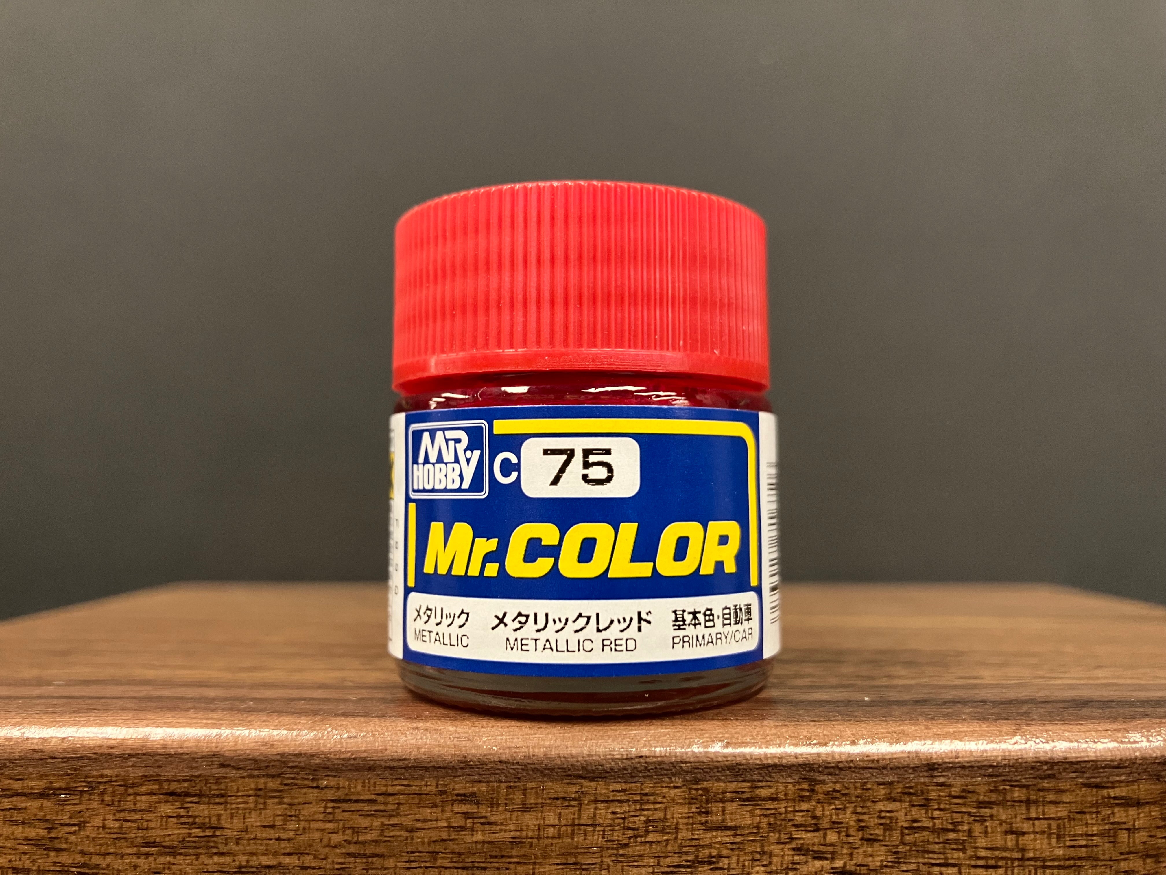 Metallic Red C75 金屬色: 金屬紅色 基本色·自動車