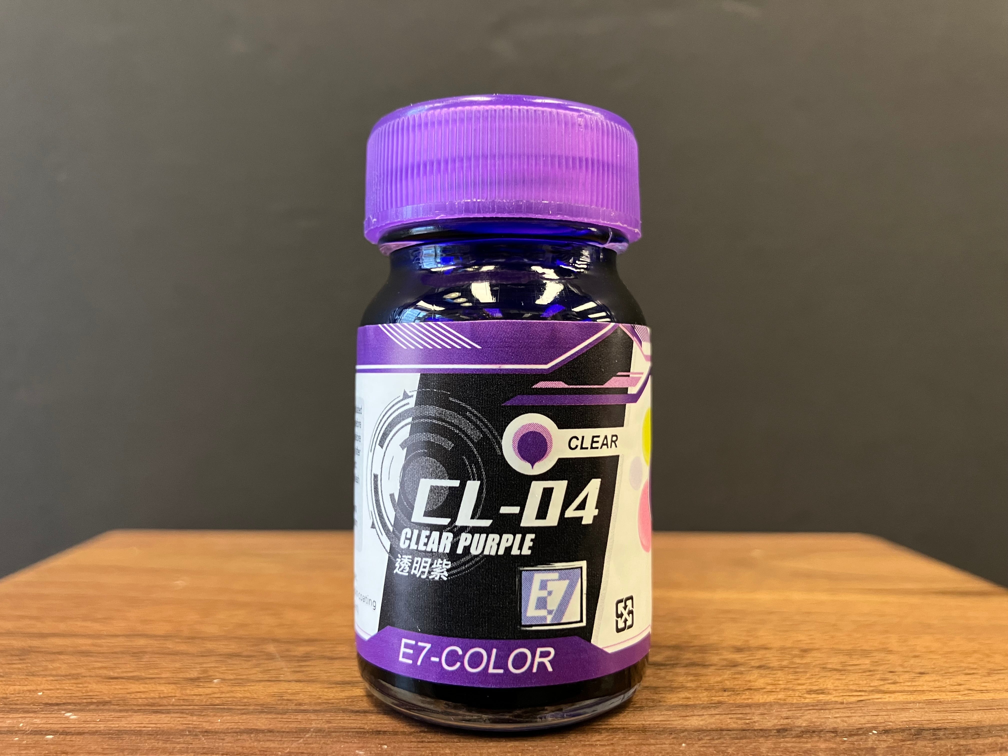 Clear Color: Clear Purple 透明紫色 CL-04 (20 ml)