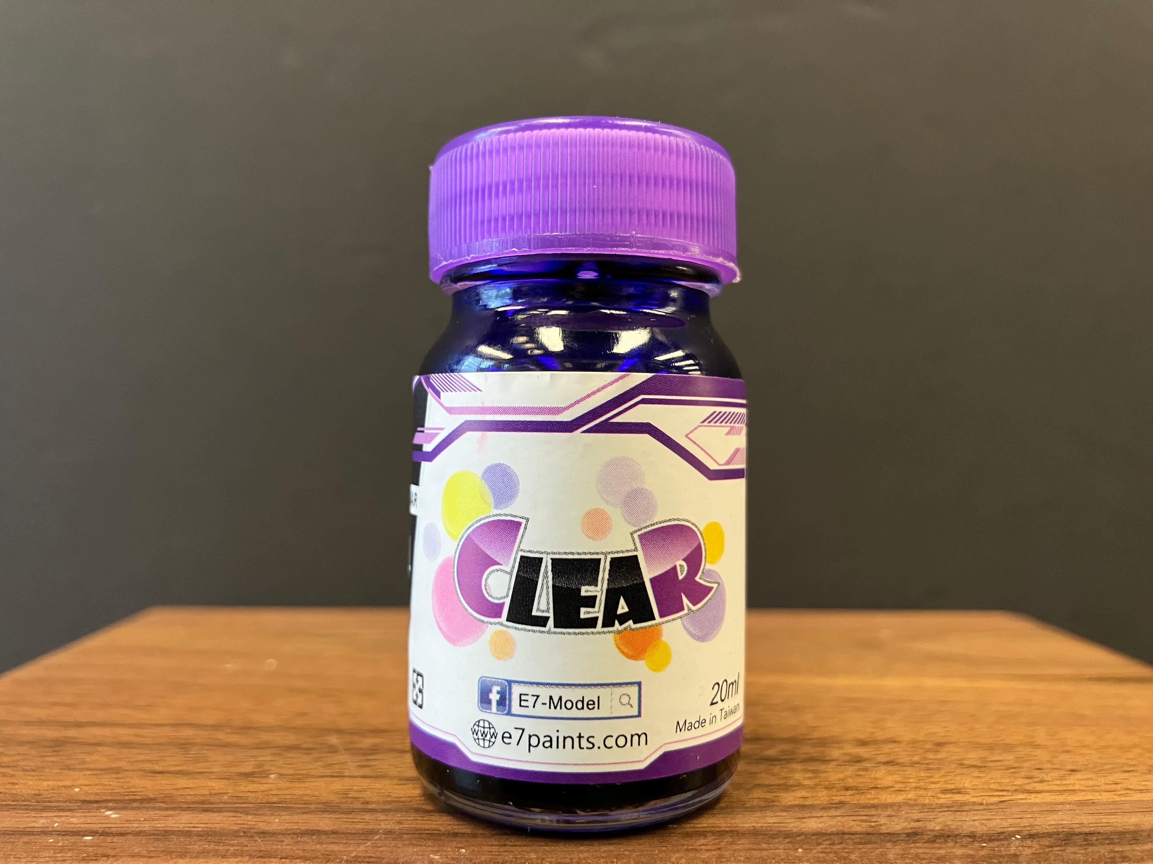 Clear Color: Clear Purple 透明紫色 CL-04 (20 ml)