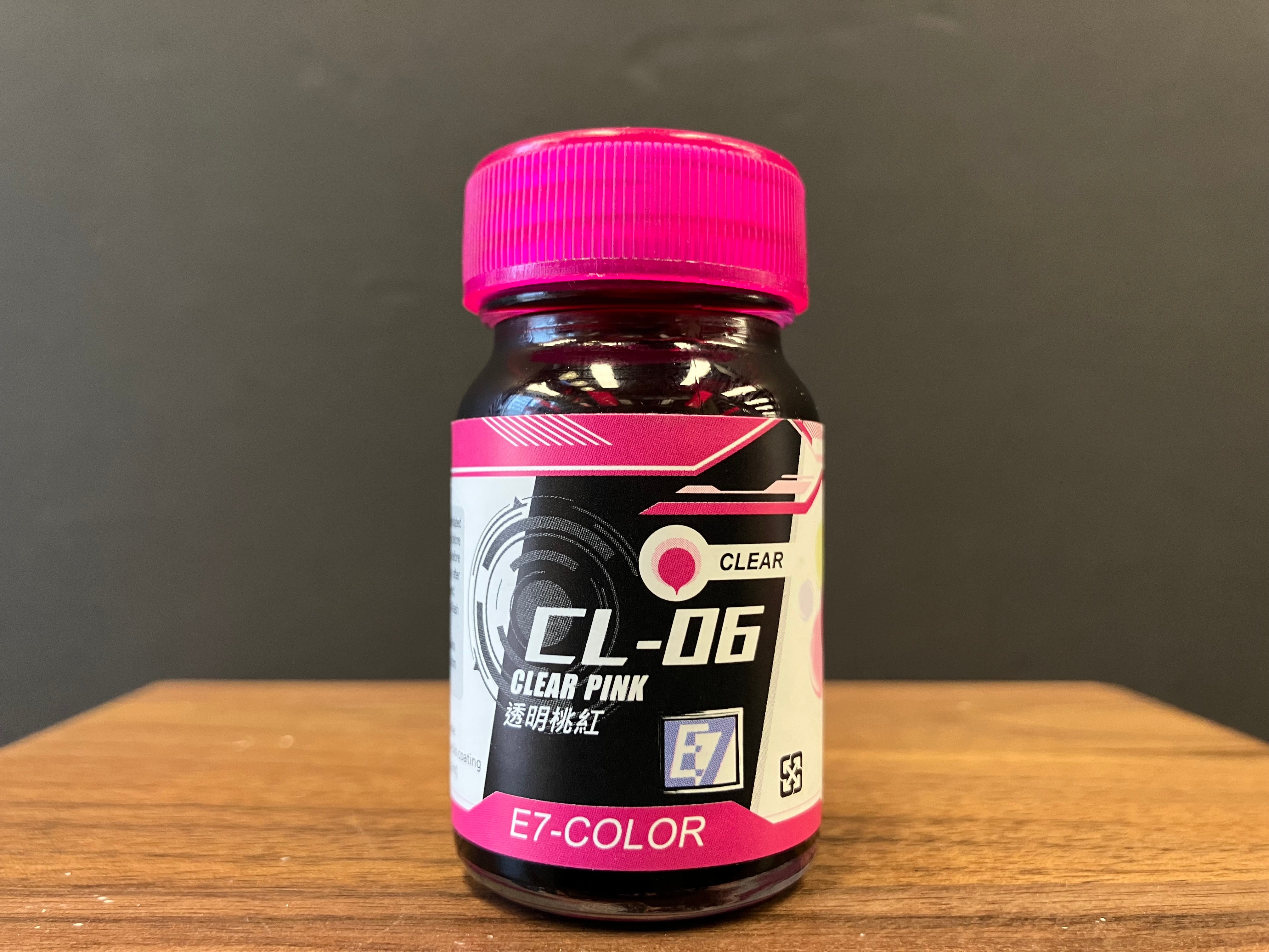 Clear Color: Clear Pink 透明桃紅色 CL-06 (20 ml)